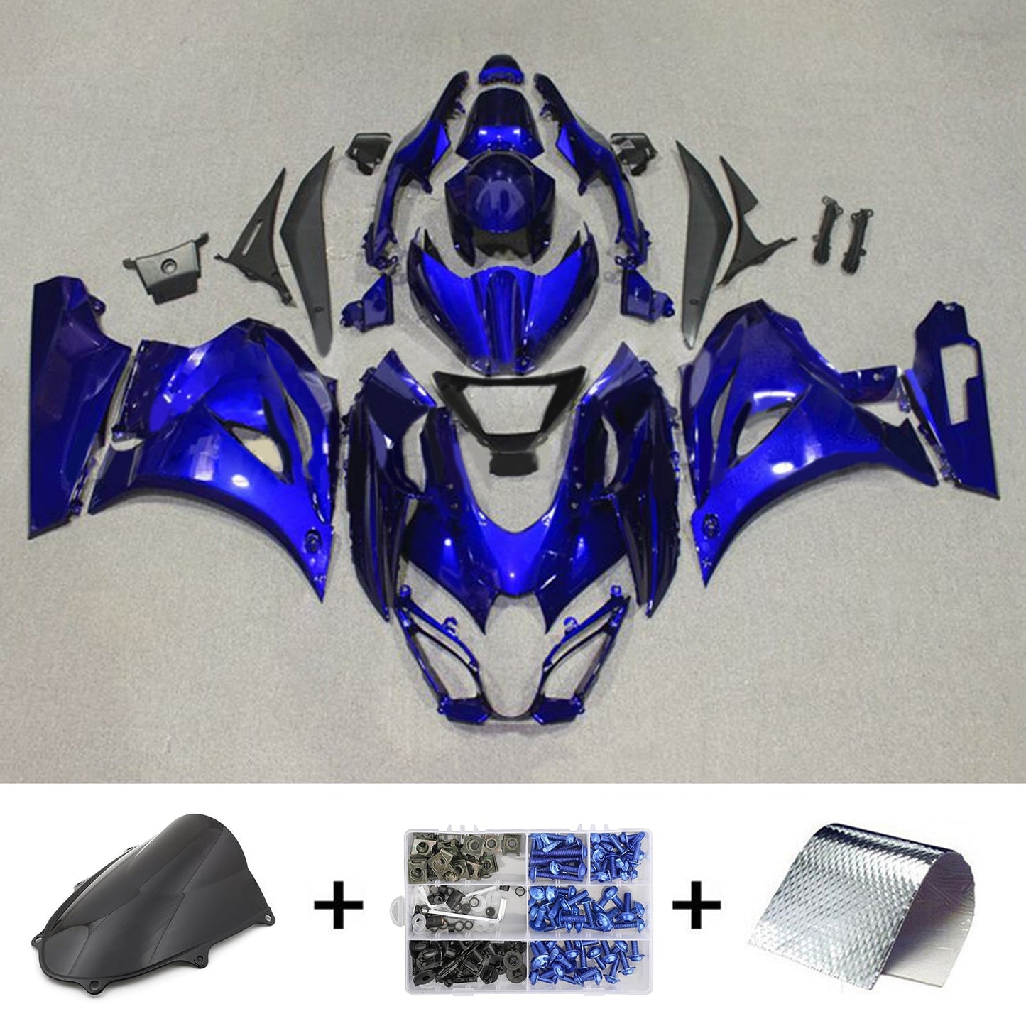 2017-2024 Suzuki GSXR1000 K17 Fairing Kit Bodywork Plastic ABS