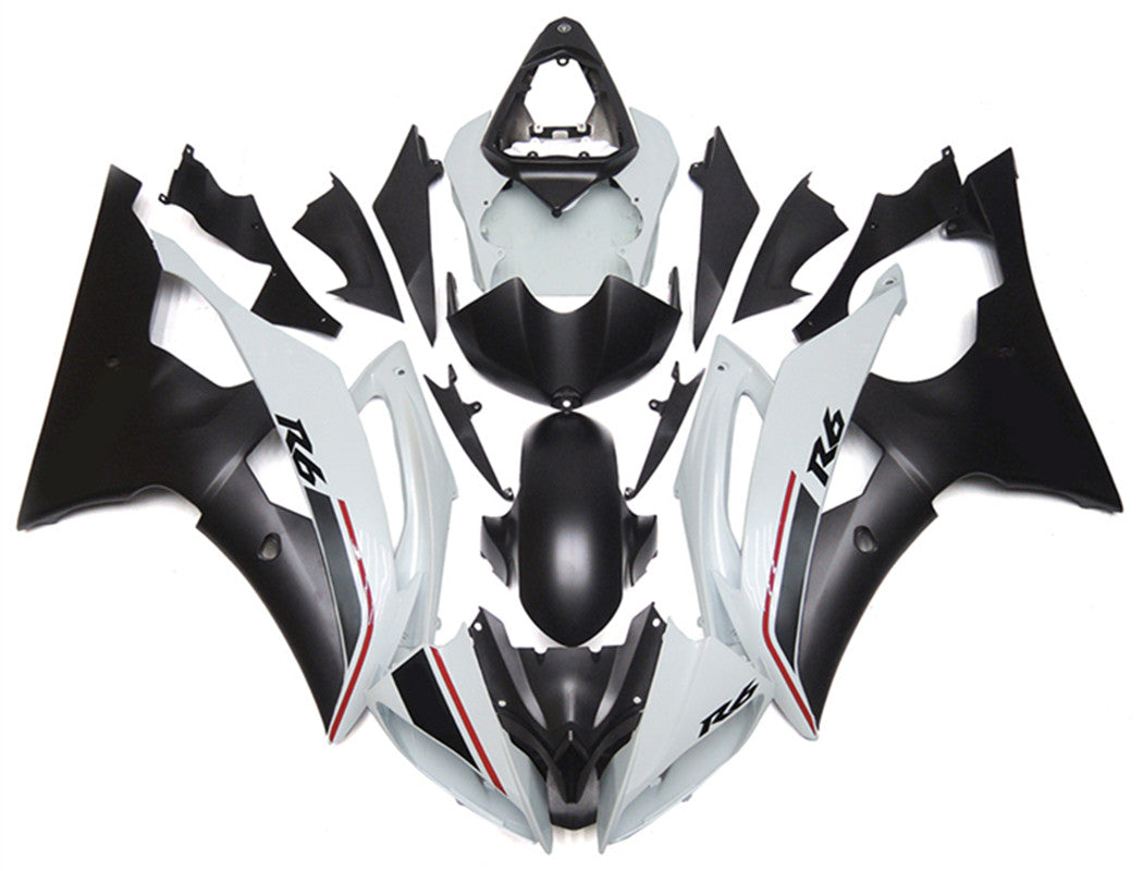 2008-2016 Yamaha YZF 600 R6 Fairing Kit Bodywork Plastic ABS