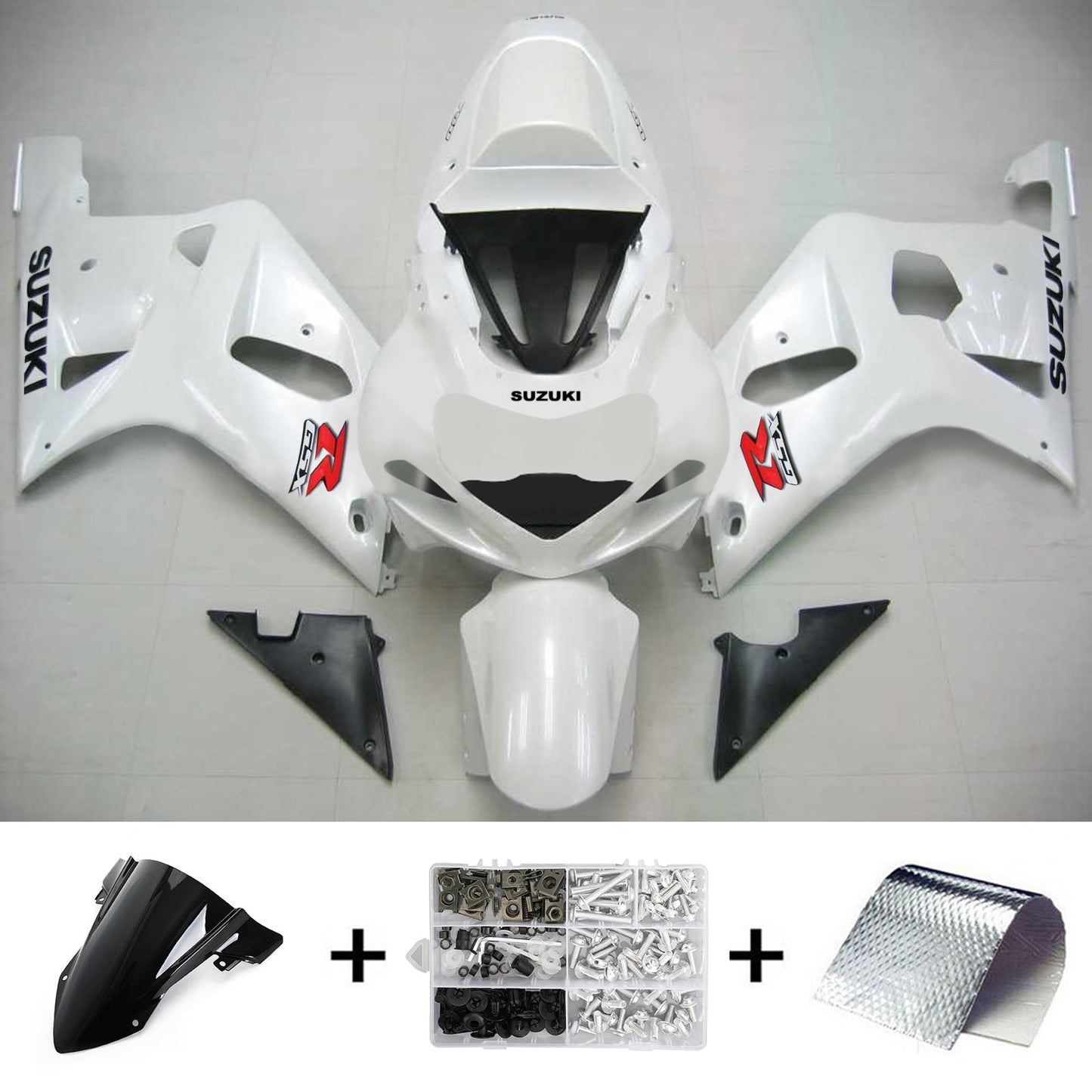 2001-2003 Suzuki GSXR750 Fairing Kit Bodywork Plastic ABS