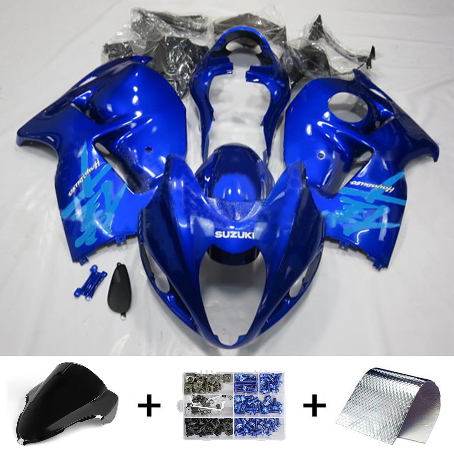 1999-2007 Suzuki Hayabusa GSX1300R Fairing Kit Bodywork Plastic ABS