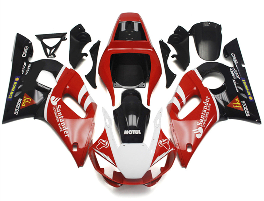 1998-2002 Yamaha YZF 600 R6 Fairing Kit Bodywork Plastic ABS
