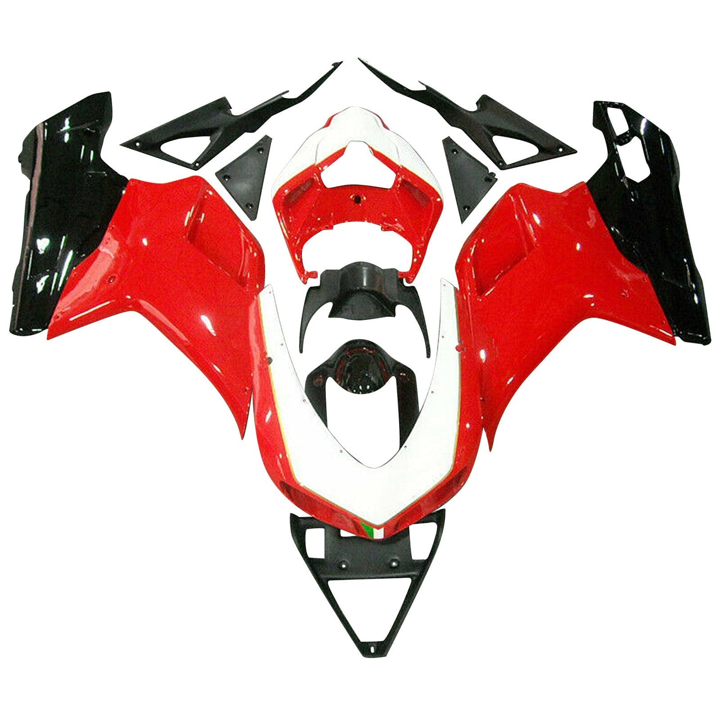 Fairing Bodywork For DUCATI 1098 848 1198 2007-2012 2008 2009 Red Generic