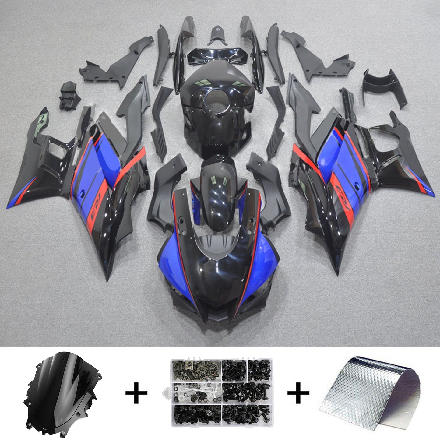2022-2024 Yamaha YZF-R3 R25 Fairing Kit Bodywork Plastic ABS