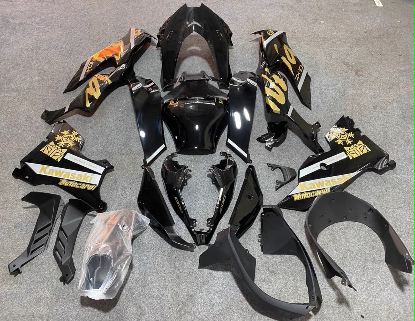 2021-2025 Kawasaki ZX-10R ZX-10RR Fairing Kit Bodywork ABS