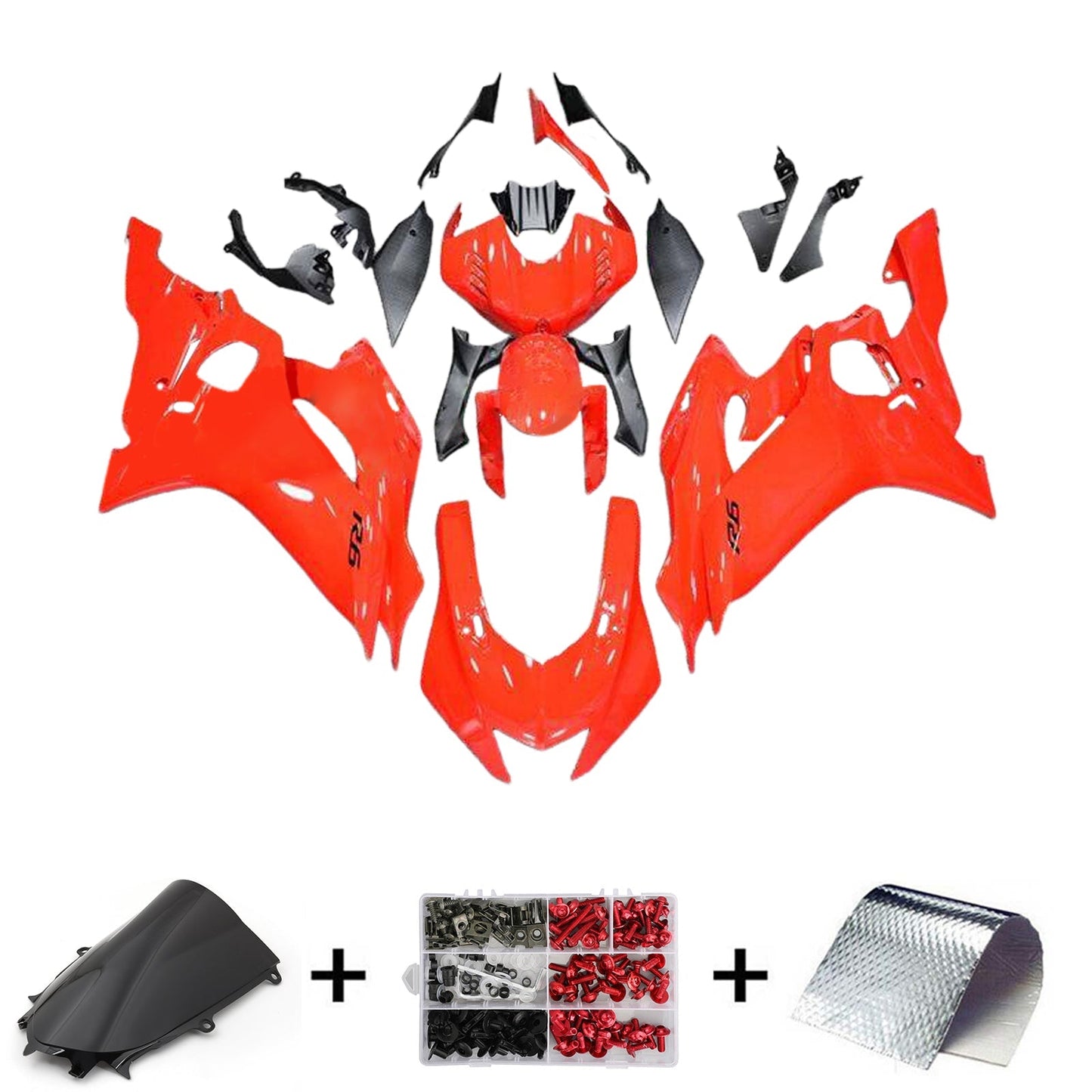 2017-2023 Yamaha YZF-R6 Fairing Kit Bodywork Plastic ABS