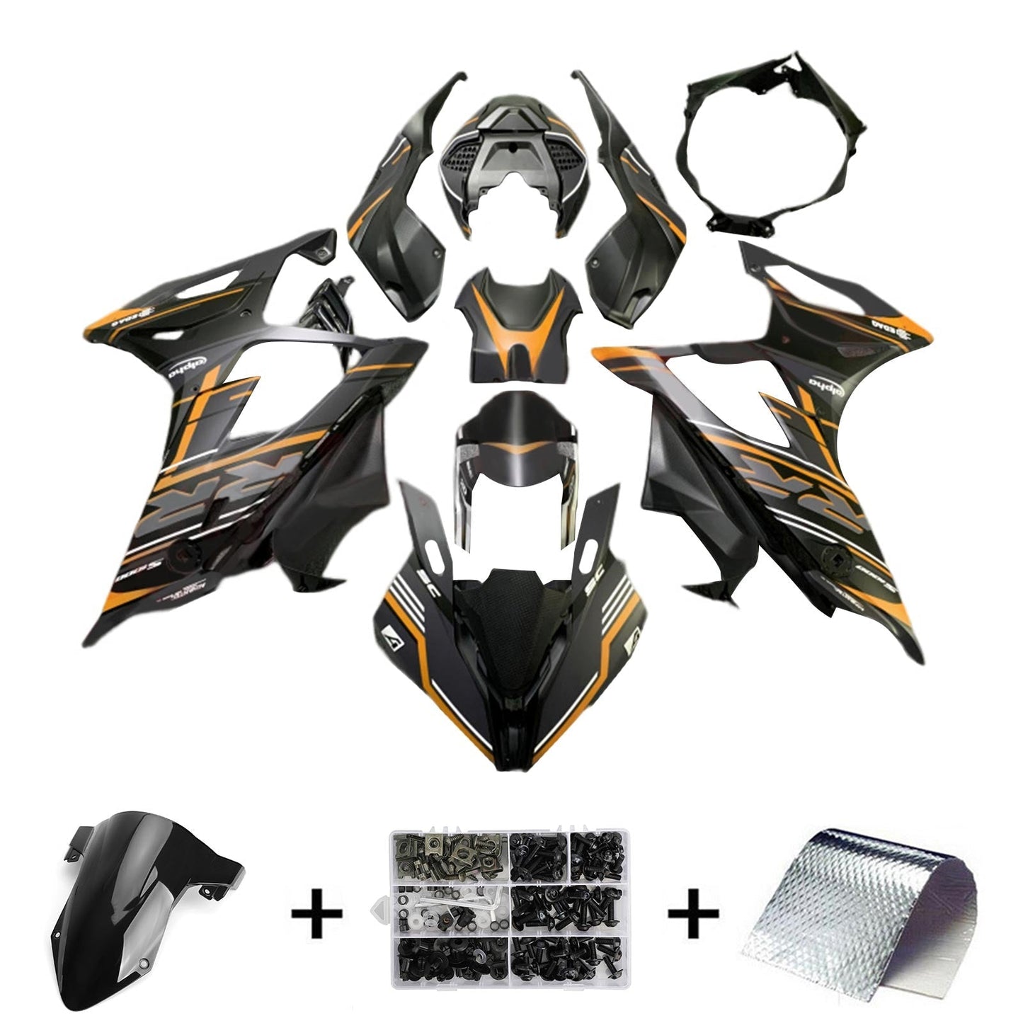 2019-2022 BMW M1000RR S1000RR Fairing Kit Bodywork Plastic ABS