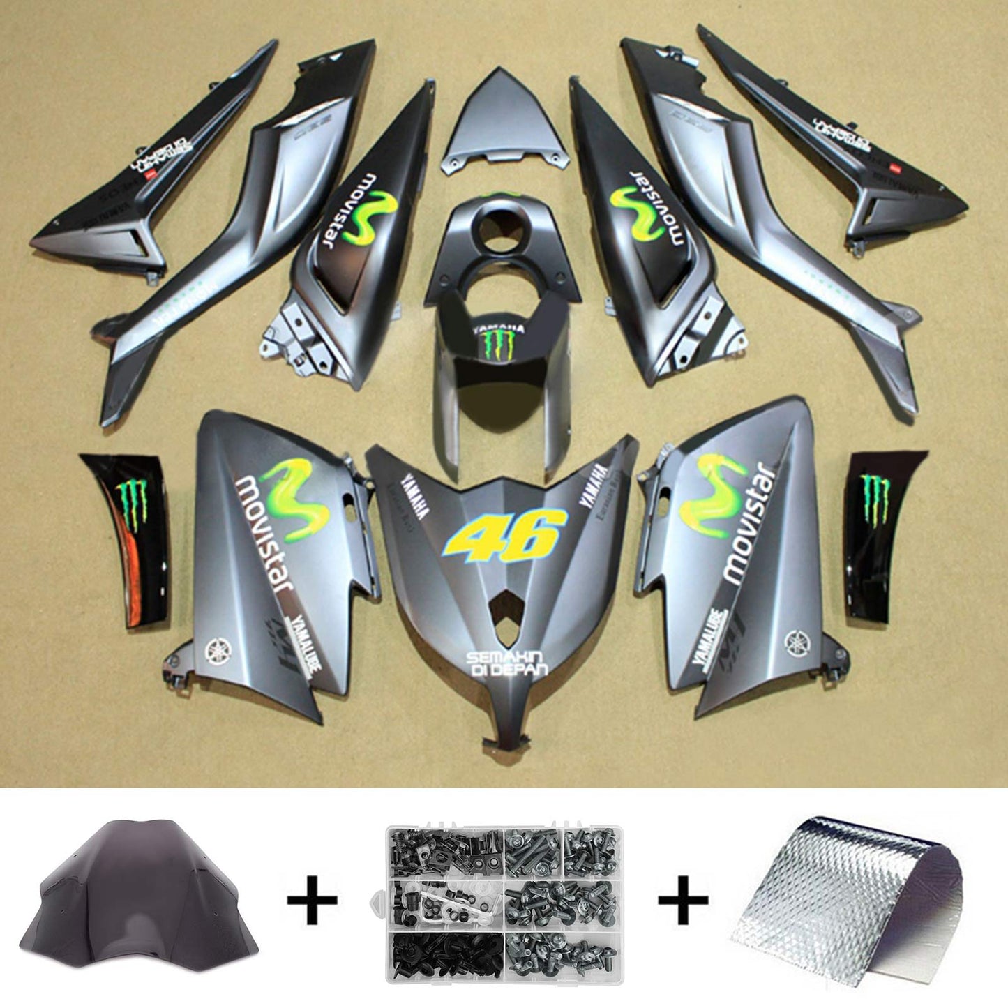 2012-2014 Yamaha T-Max TMAX530 Fairing Kit Bodywork