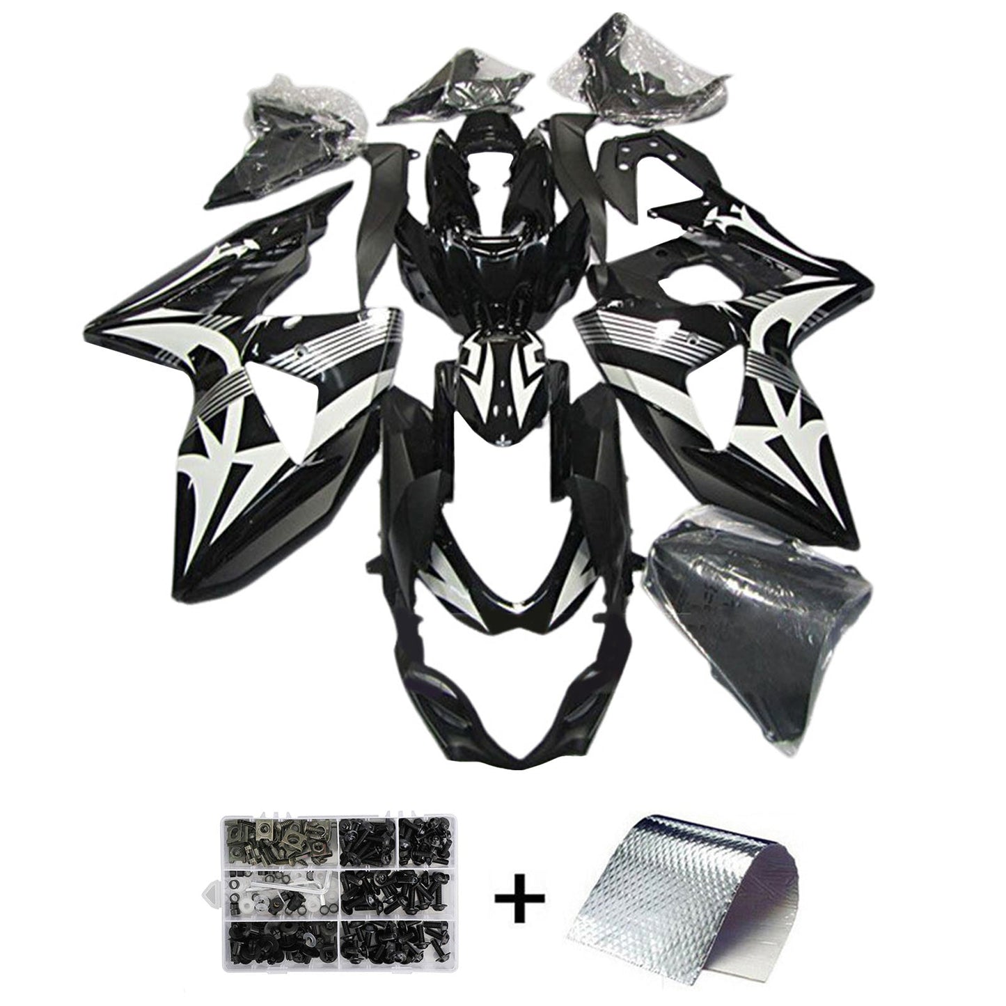 2009-2016 Suzuki GSXR1000 K9 Fairing Kit Bodywork Plastic ABS