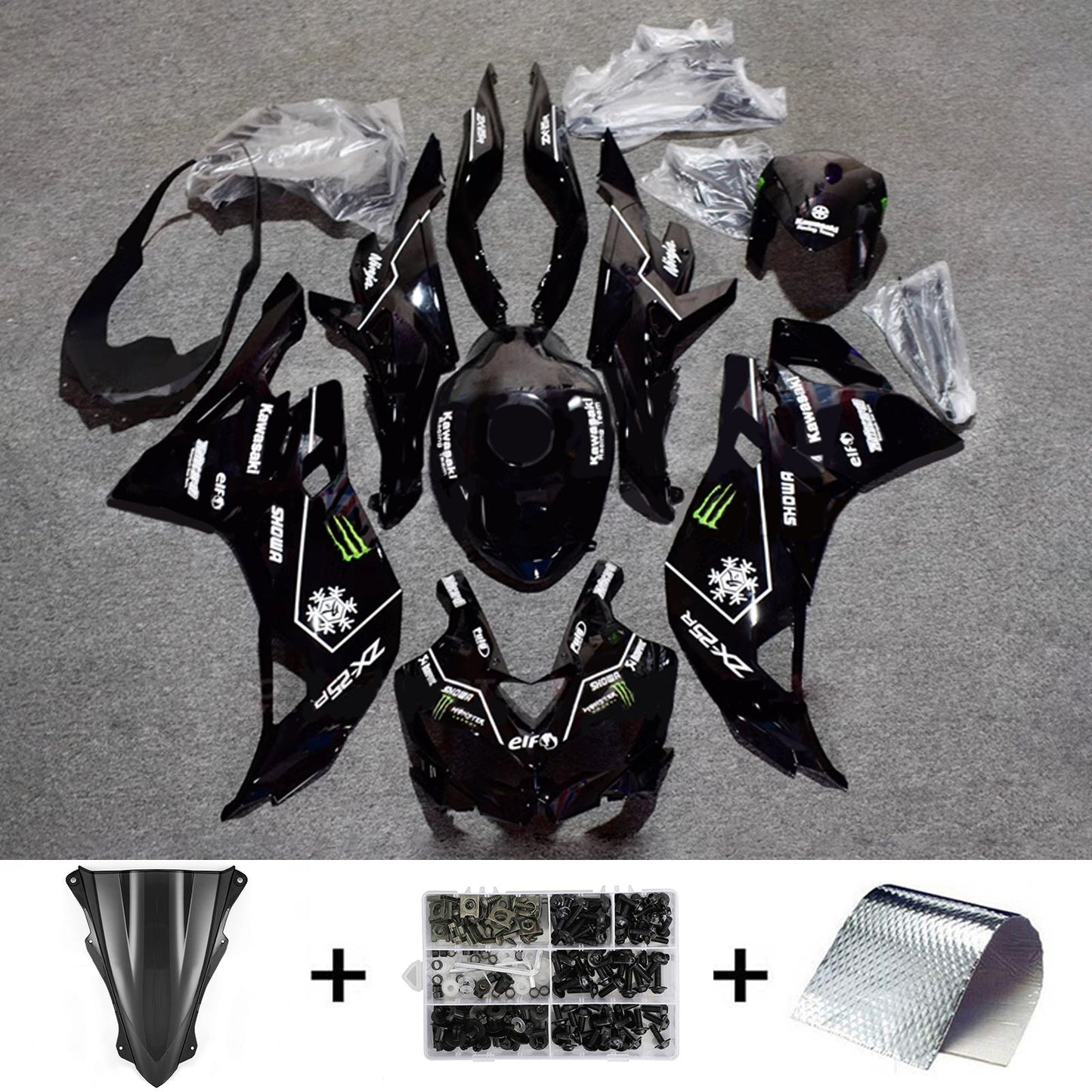 2019-2024 Kawasaki Ninja ZX-25R ZX-4R ZX-4RR Fairing Kit