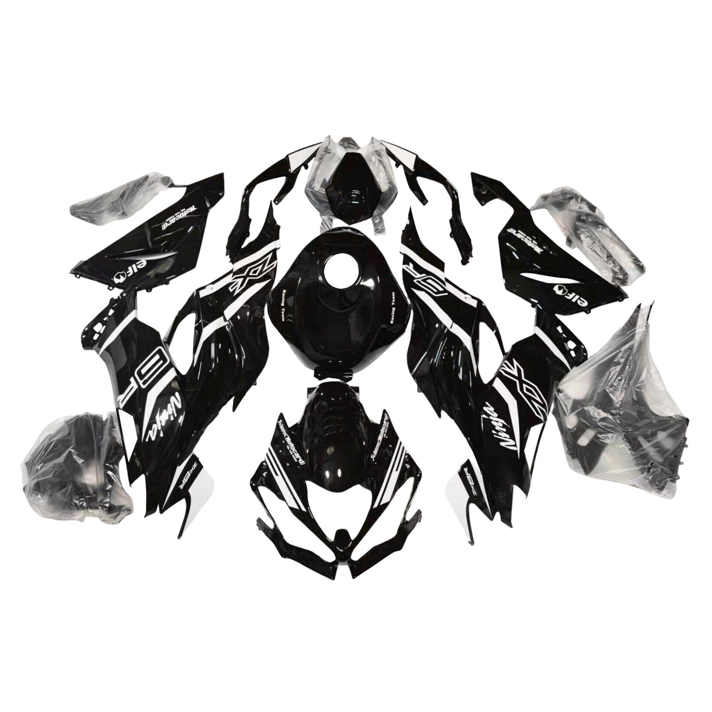 2019-2023 Kawasaki ZX6R Fairing Kit Bodywork Plastic ABS
