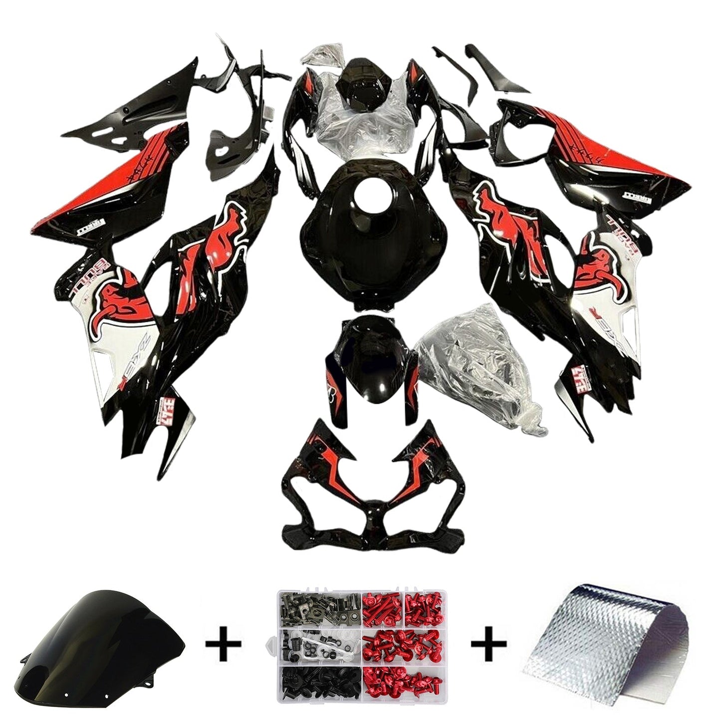 2019-2023 Kawasaki ZX6R Fairing Kit Bodywork Plastic ABS