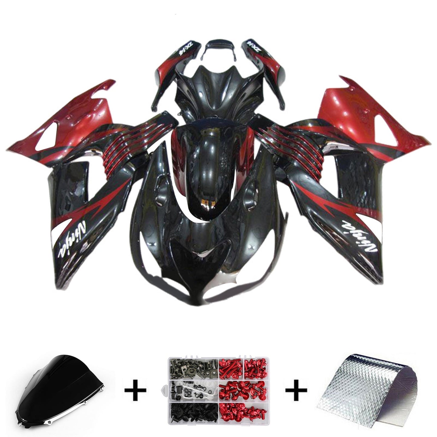 2006-2011 Kawasaki ZX14R ZZR1400 Fairing Kit Bodywork