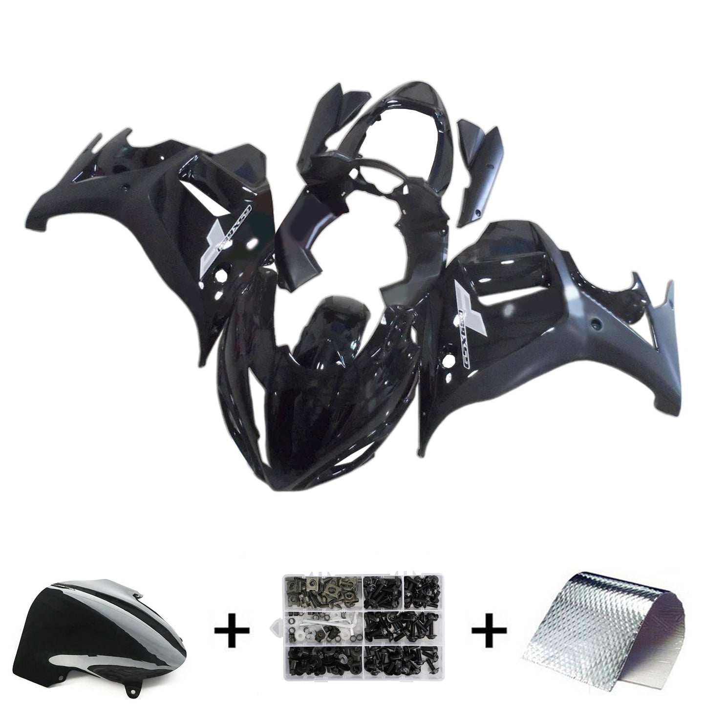 2008-2013 Suzuki Katana GSX650F Fairing Kit Bodywork Plastic ABS