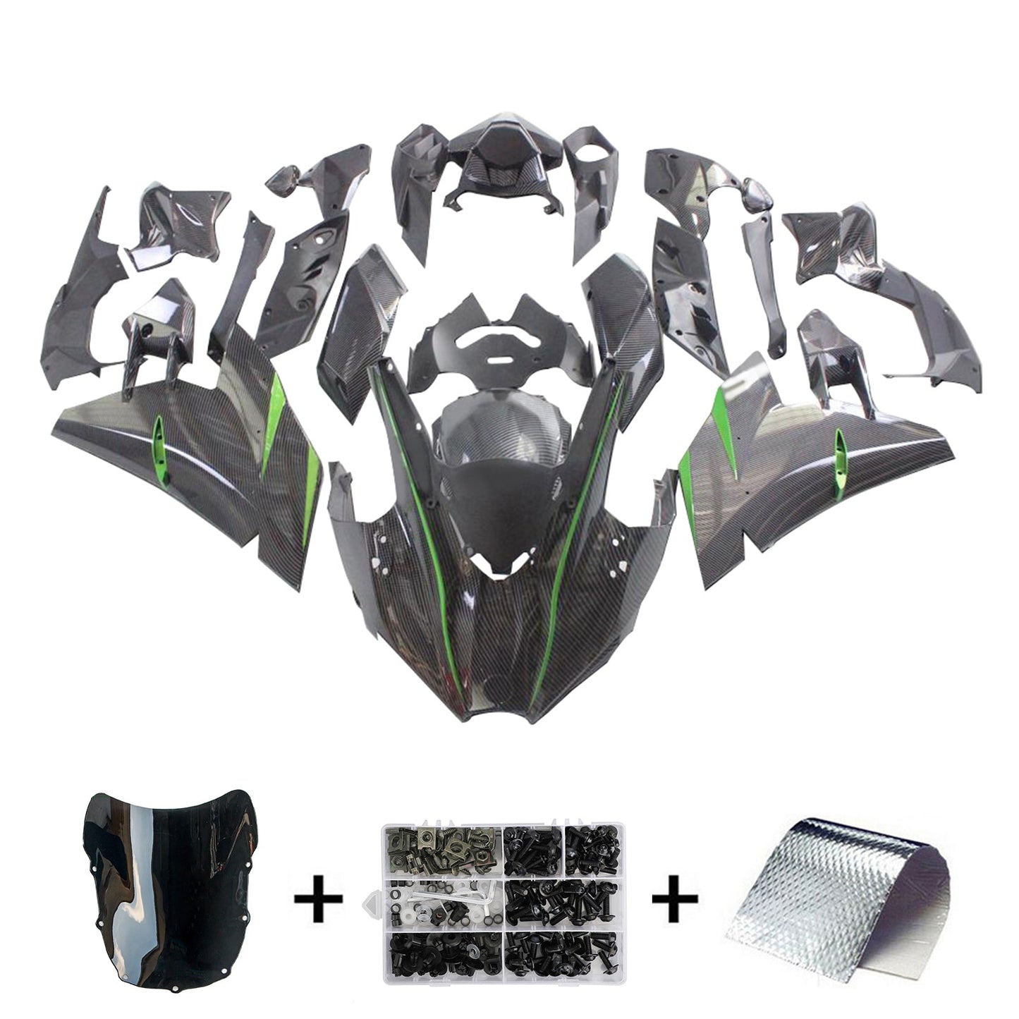 2015-2022 Kawasaki Ninja H2 Fairing Kit Bodywork ABS