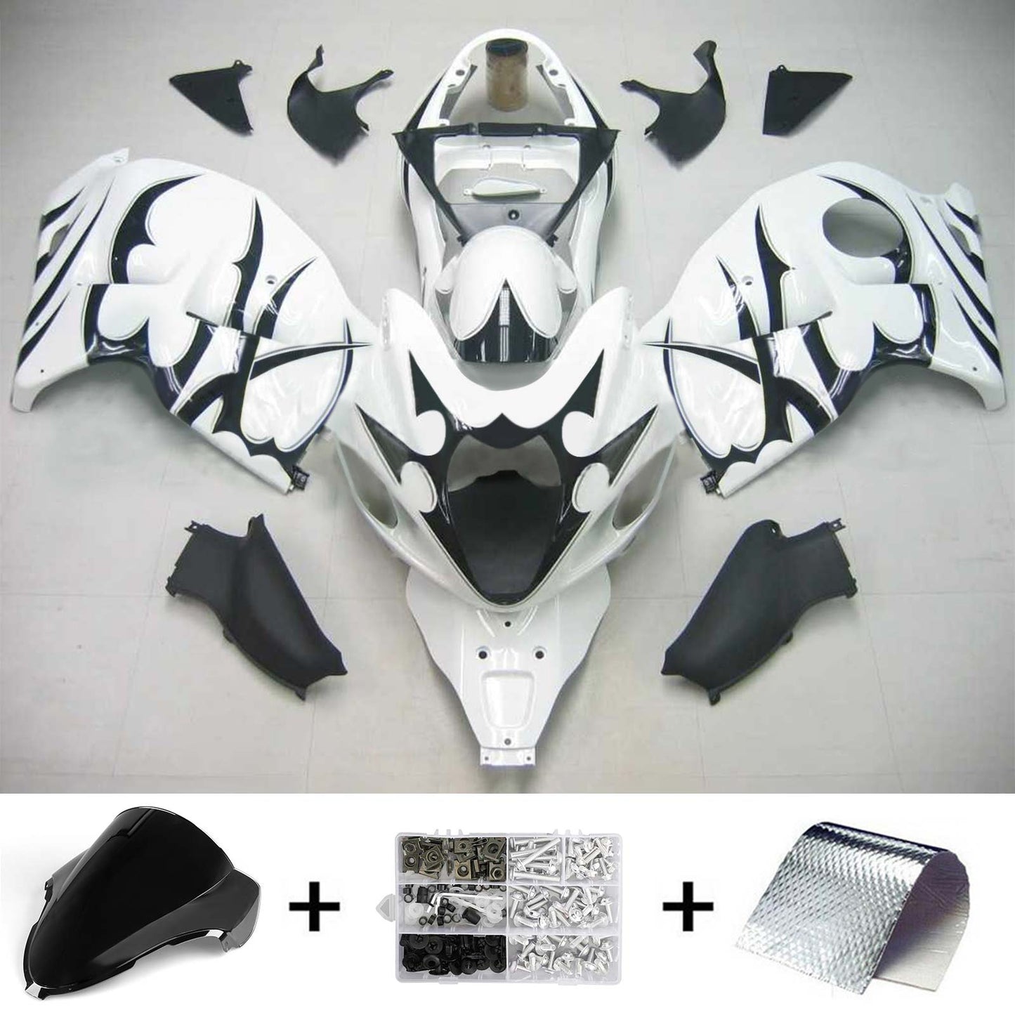 1999-2007 Suzuki Hayabusa GSXR1300 Fairing Kit Bodywork Plastic ABS