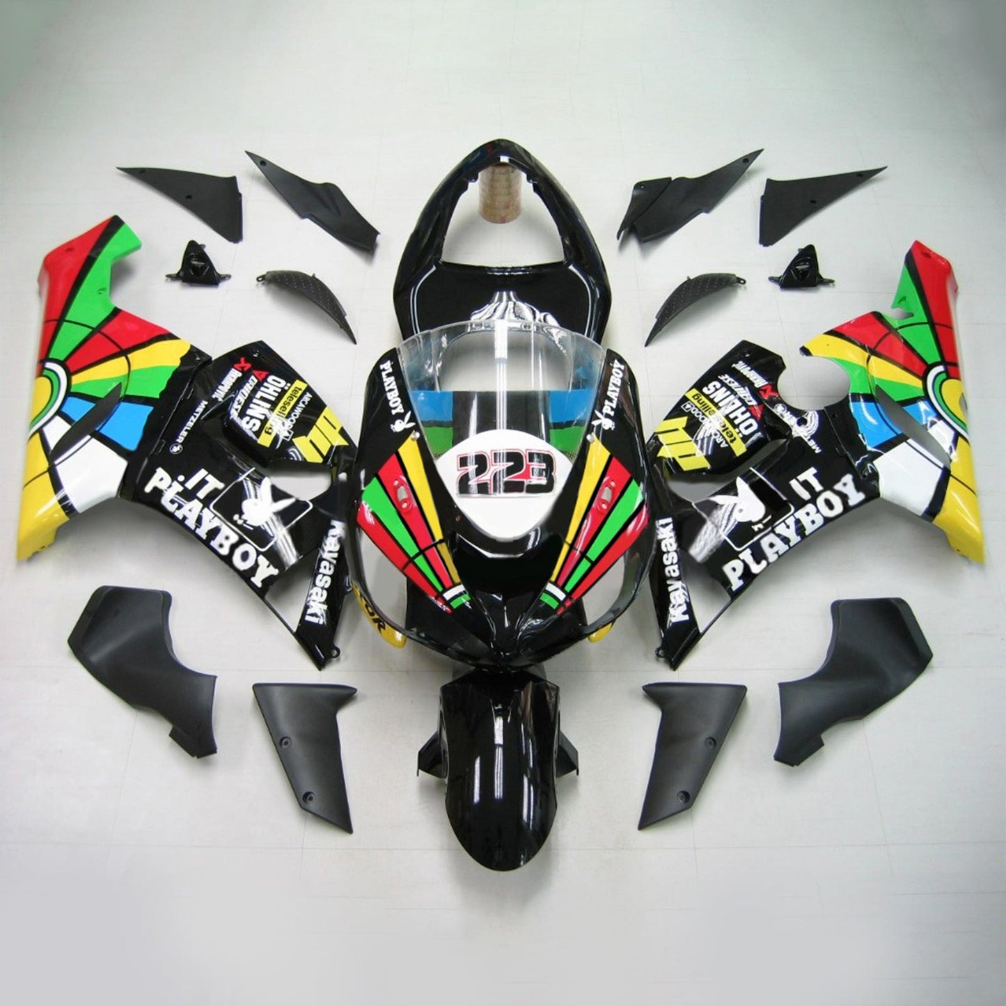2005-2006 Fairing Kit For Kawasaki ZX6R 636 Generic
