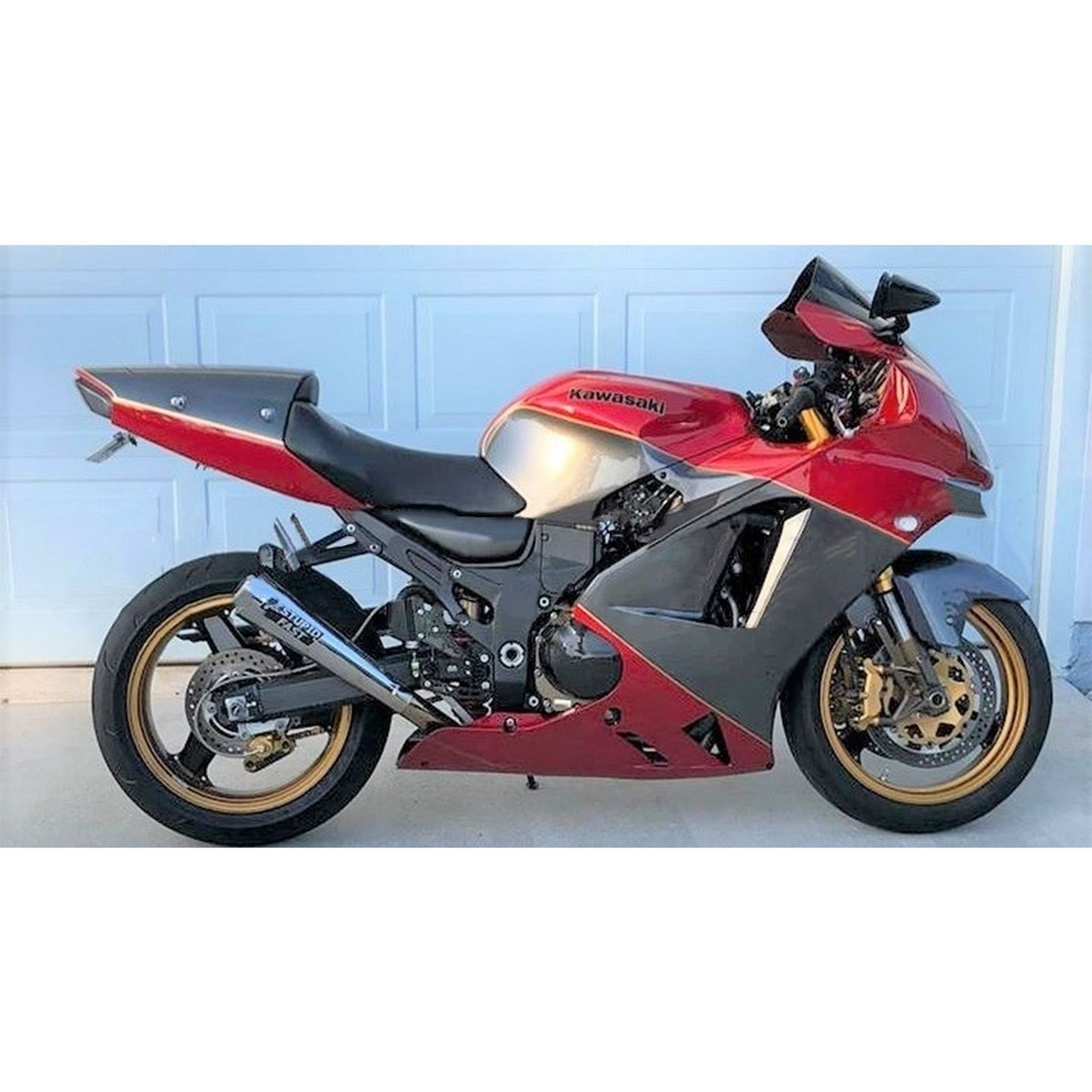 2002-2005 Kawasaki ZX12R Fairing Kit Bodywork Plastic ABS