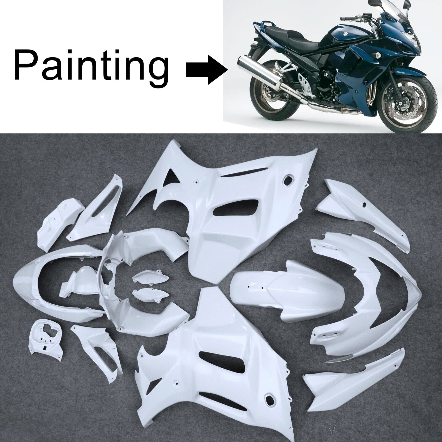 2012-2014 Suzuki GSX1250 FA Fairing Kit Bodywork Plastic ABS