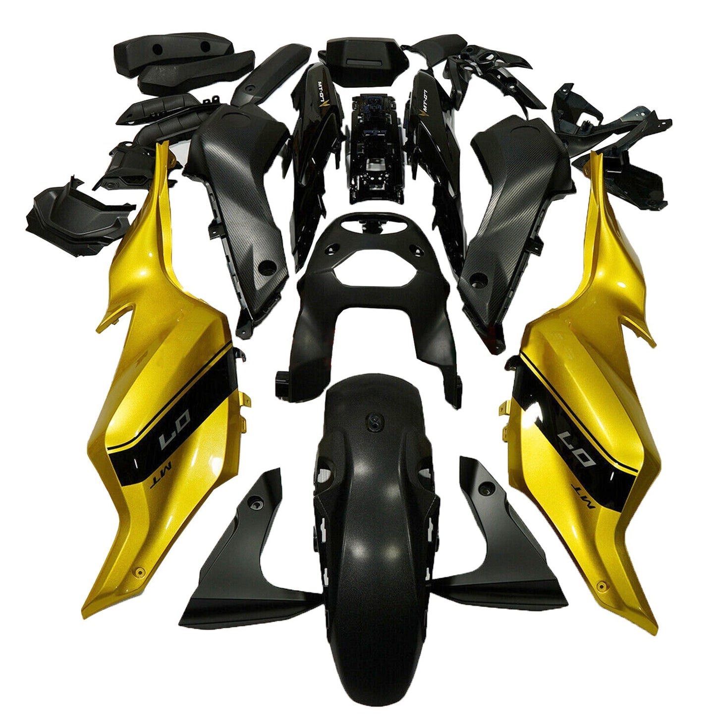 2012-2017 Yamaha MT-07 FZ-07 Fairing Kit Bodywork Plastic ABS