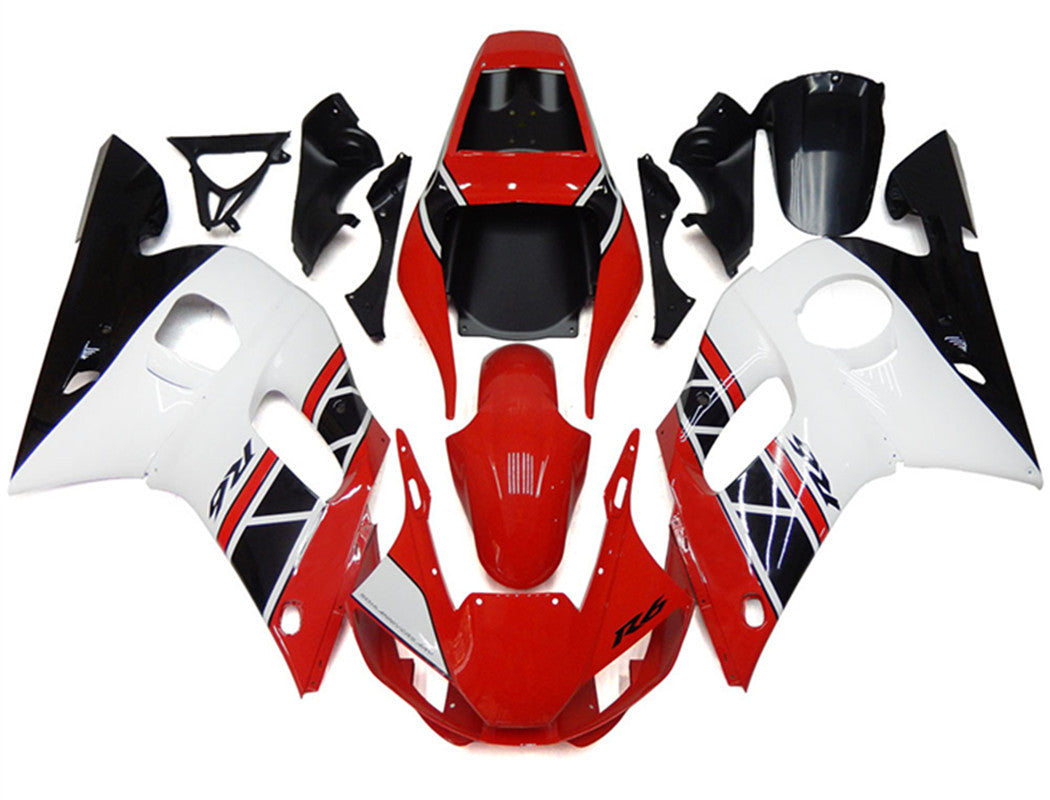 1998-2002 Yamaha YZF 600 R6 Fairing Kit Bodywork Plastic ABS