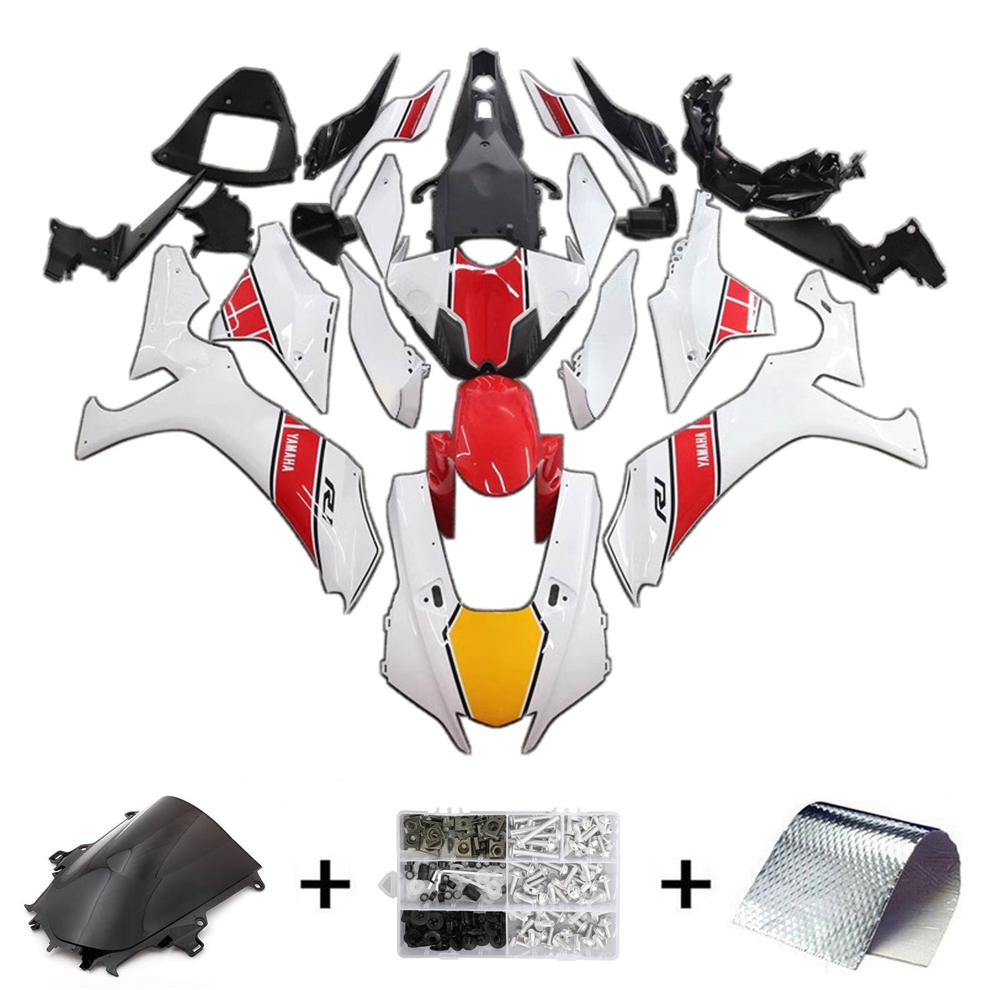 2020-2024 Yamaha YZF-R1 Fairing Kit Bodywork Plastic ABS