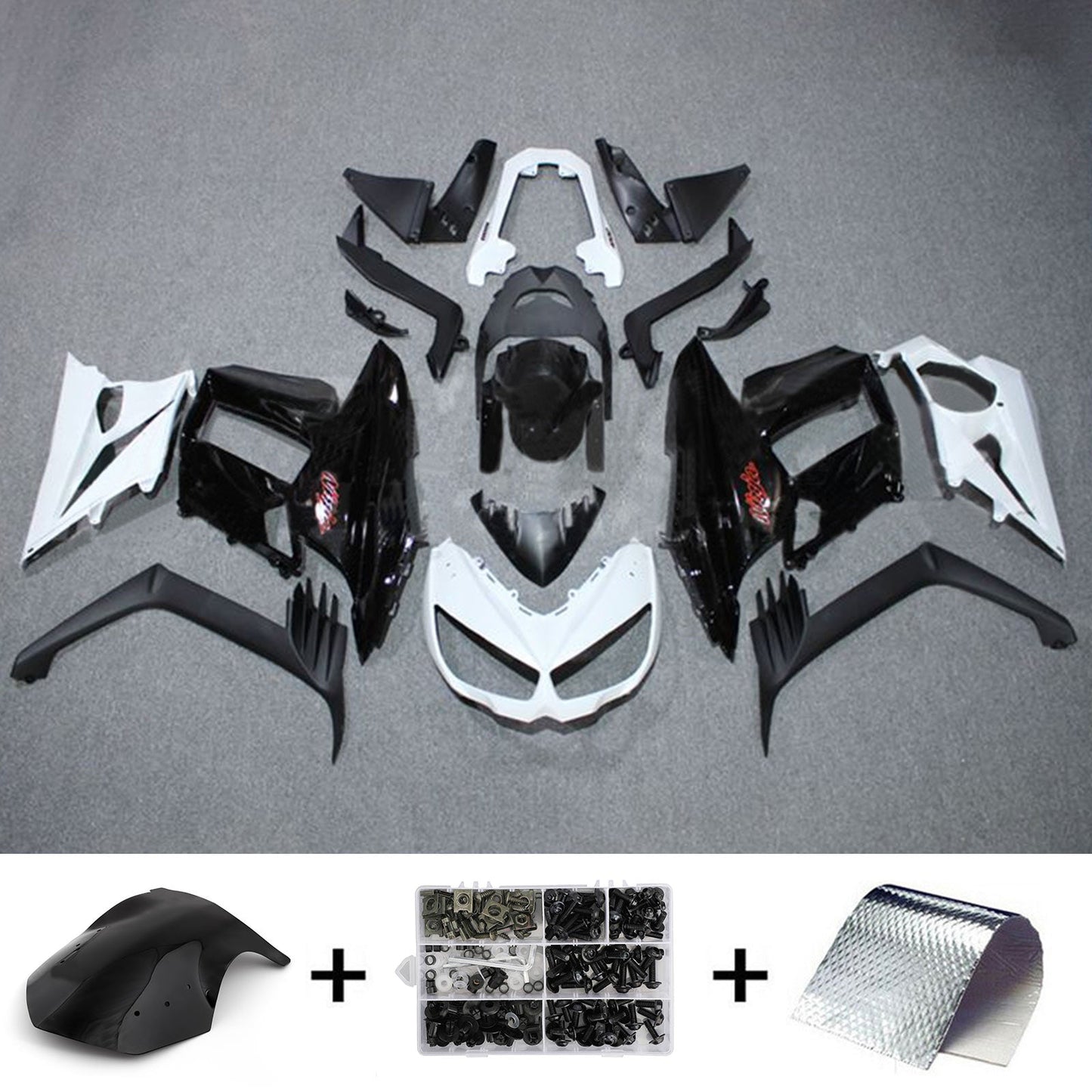 2010-2015 Kawasaki Z1000SX Fairing Kit Bodywork Plastic ABS