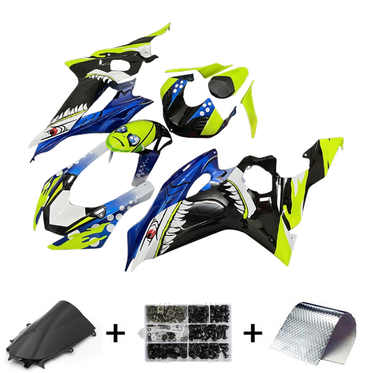 2017-2023 Yamaha YZF-R6 Fairing Kit Bodywork Plastic ABS
