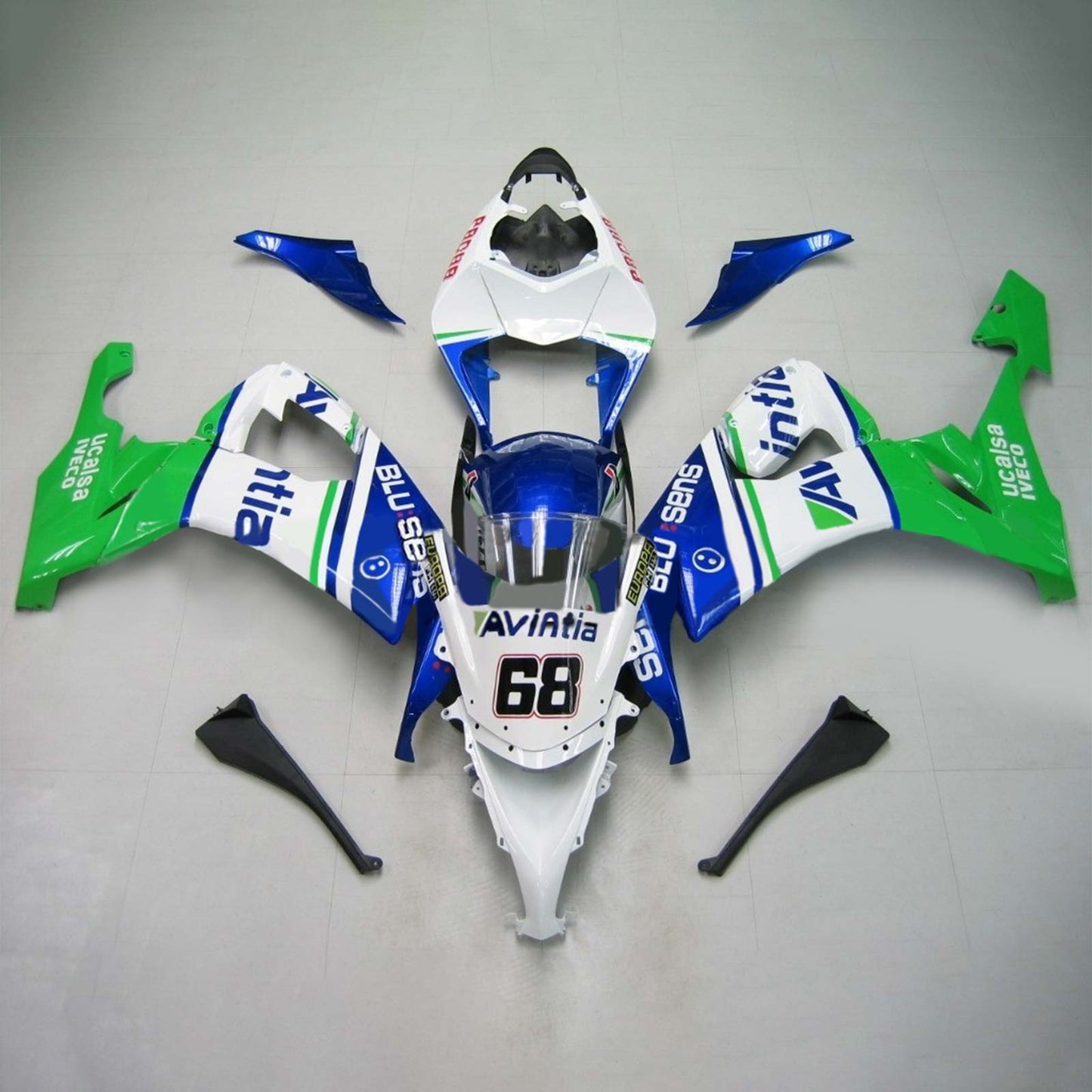 2008-2010 Fairing Kit For Kawasaki ZX10R Generic
