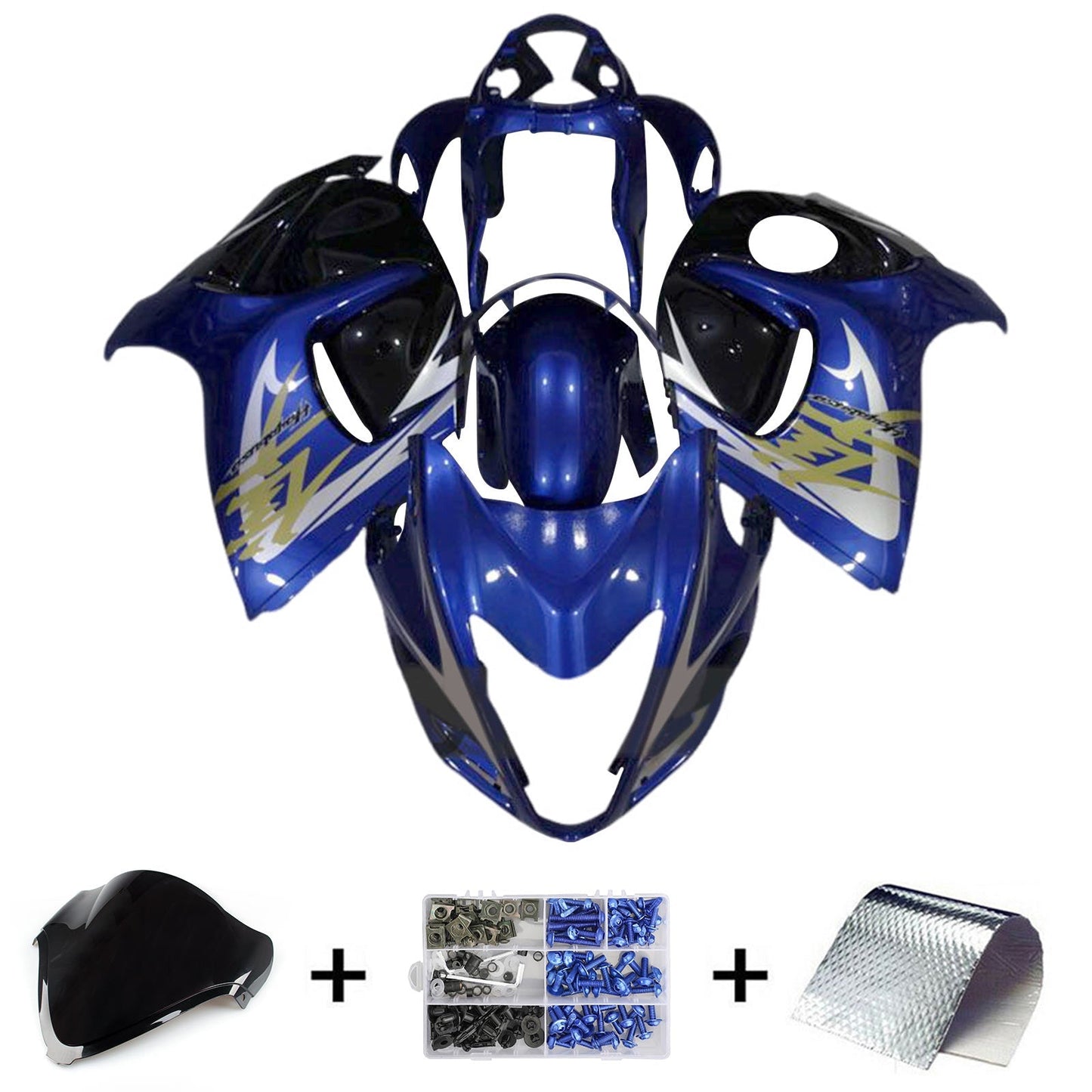 2008-2020 Suzuki Hayabusa GSX1300R Fairing Kit Bodywork Plastic ABS