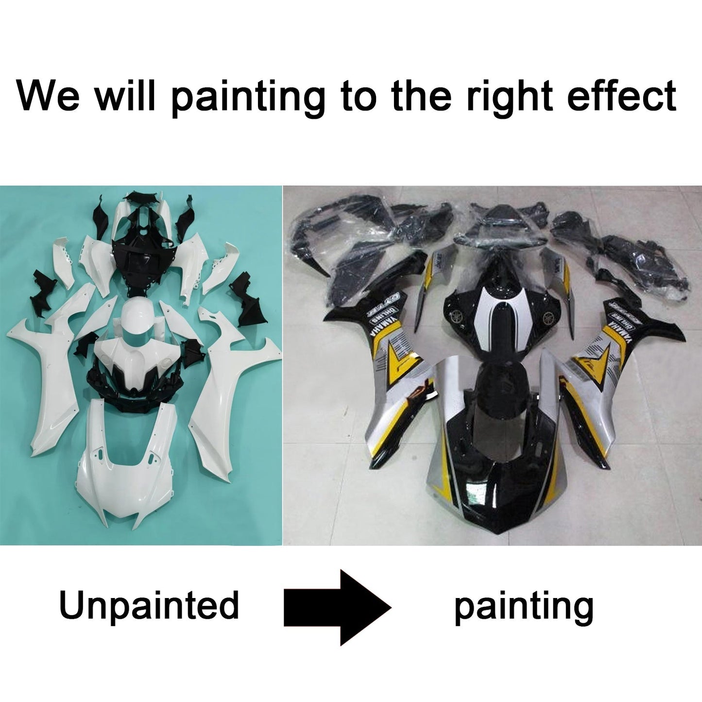 2020-2024 Yamaha YZF R1 Fairing Kit Bodywork Plastic ABS