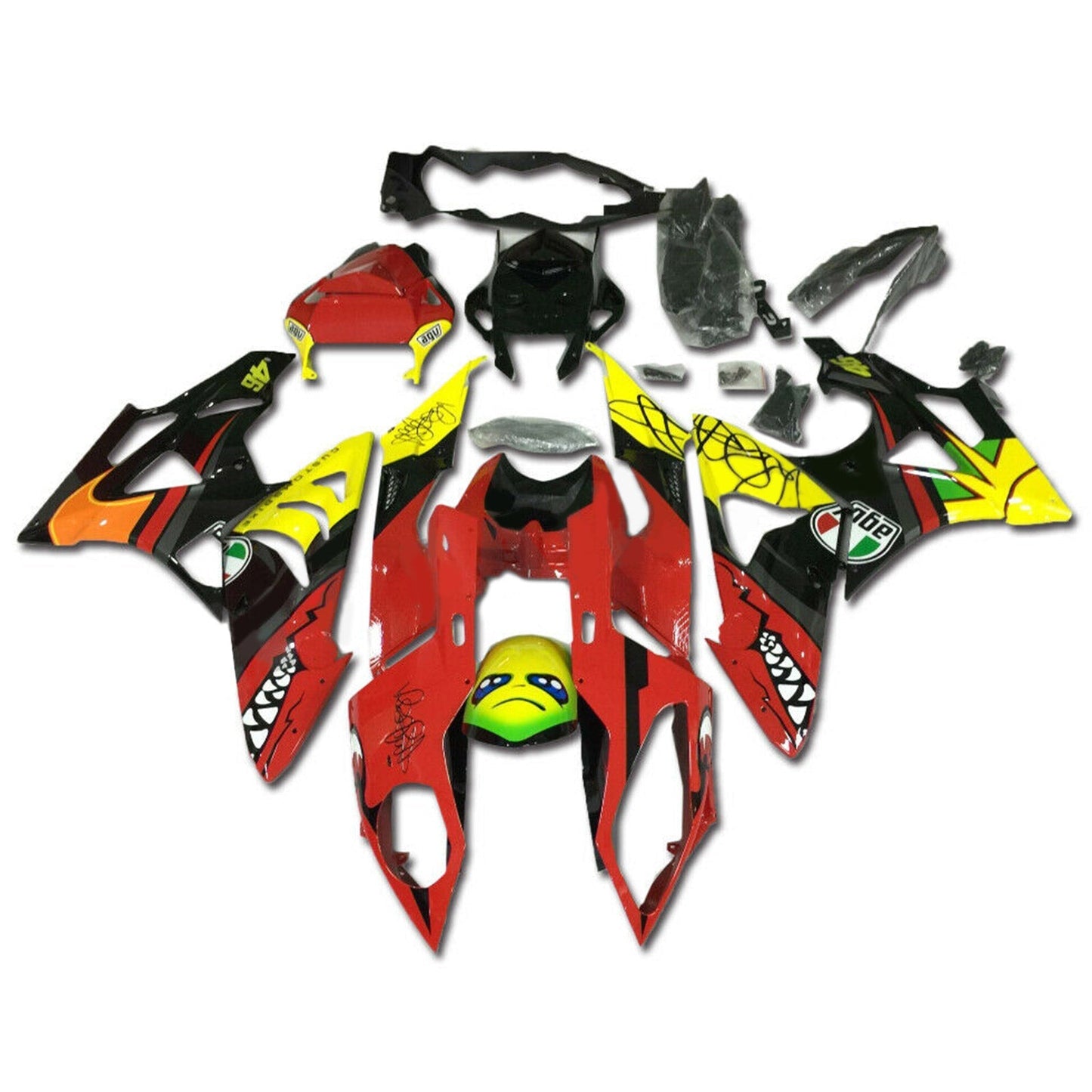 2009-2014 Injection Fairing Kit Bodywork Plastic ABS fit For BMW S1000RR Generic