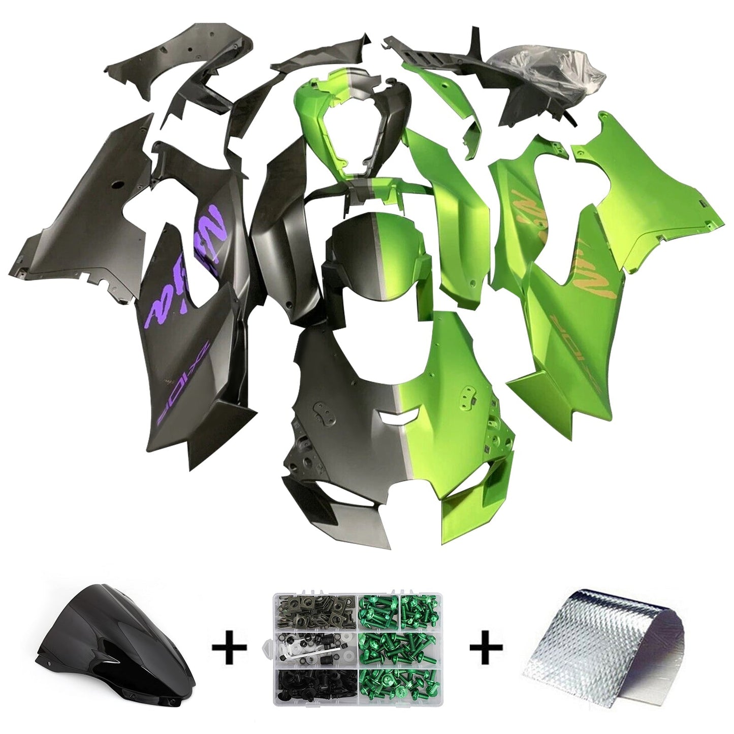 2021-2025 Kawasaki ZX-10R ZX-10RR Fairing Kit Bodywork ABS