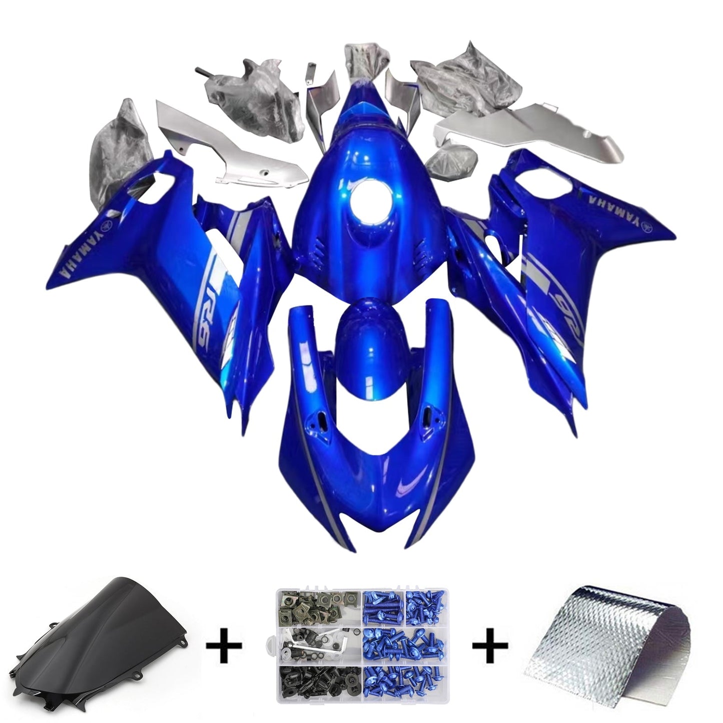 2017-2023 Yamaha YZF-R6 Fairing Kit Bodywork Plastic ABS