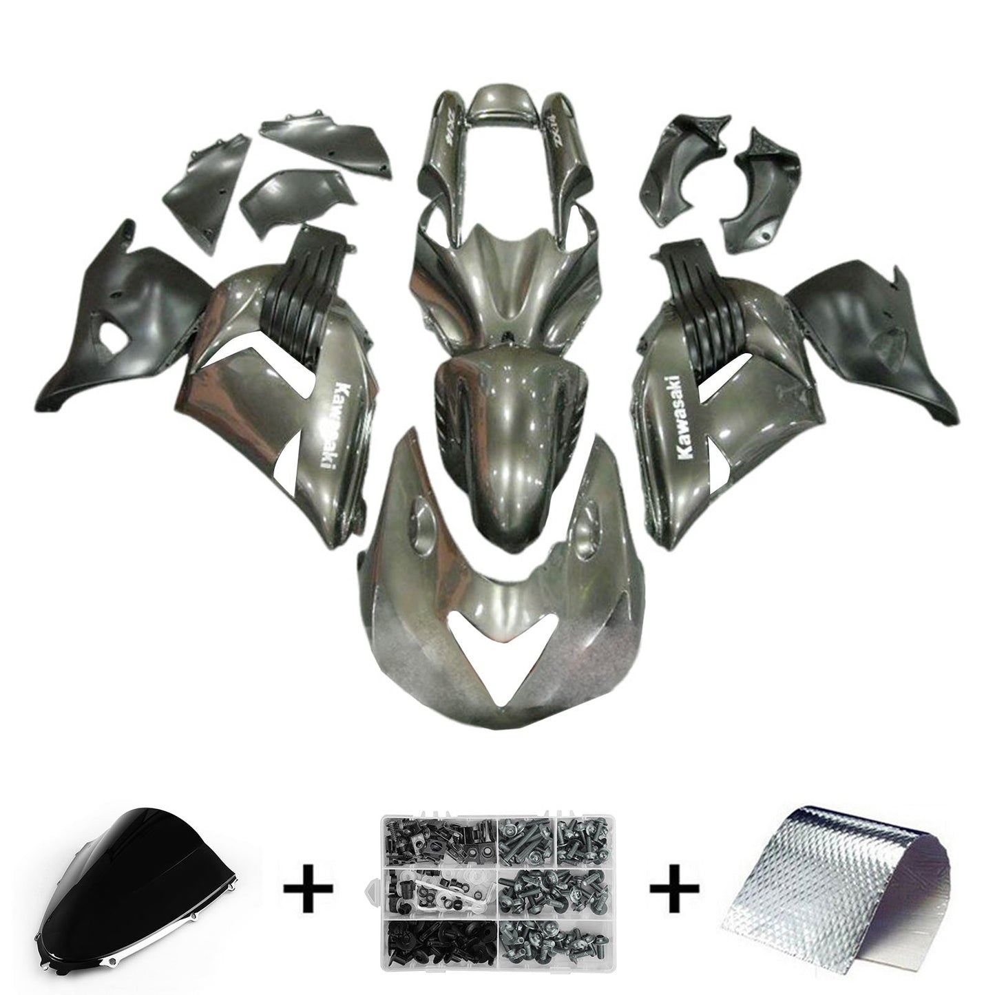 2006-2011 Kawasaki ZX14R ZZR1400 Fairing Kit Bodywork