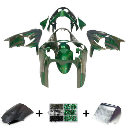 2000-2001 Kawasaki ZX9R Fairing Kit Bodywork Plastic ABS