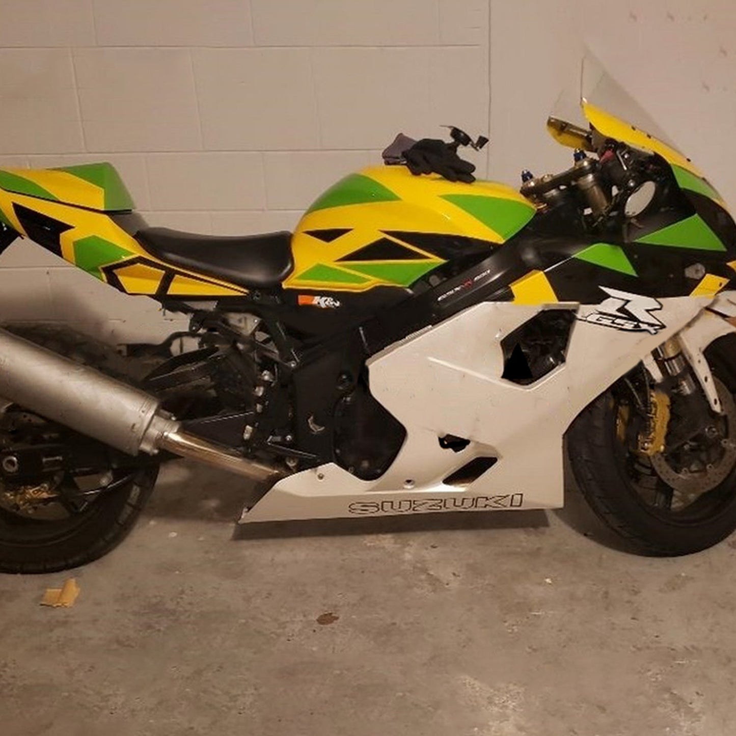 2004-2005 Suzuki GSXR 600/750 Fairing Kit Bodywork Plastic ABS