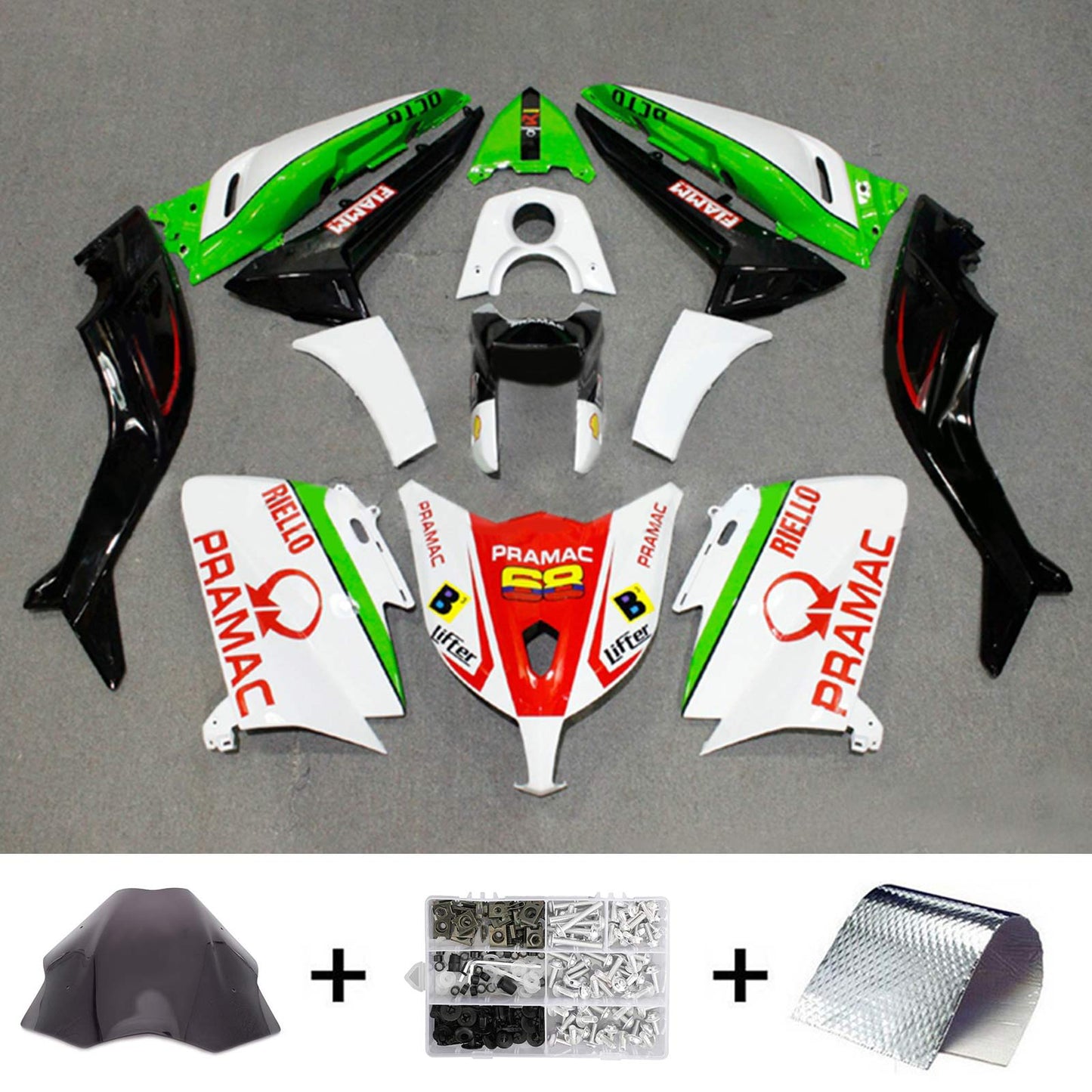 2012-2014 Yamaha T-Max TMAX530 Fairing Kit Bodywork