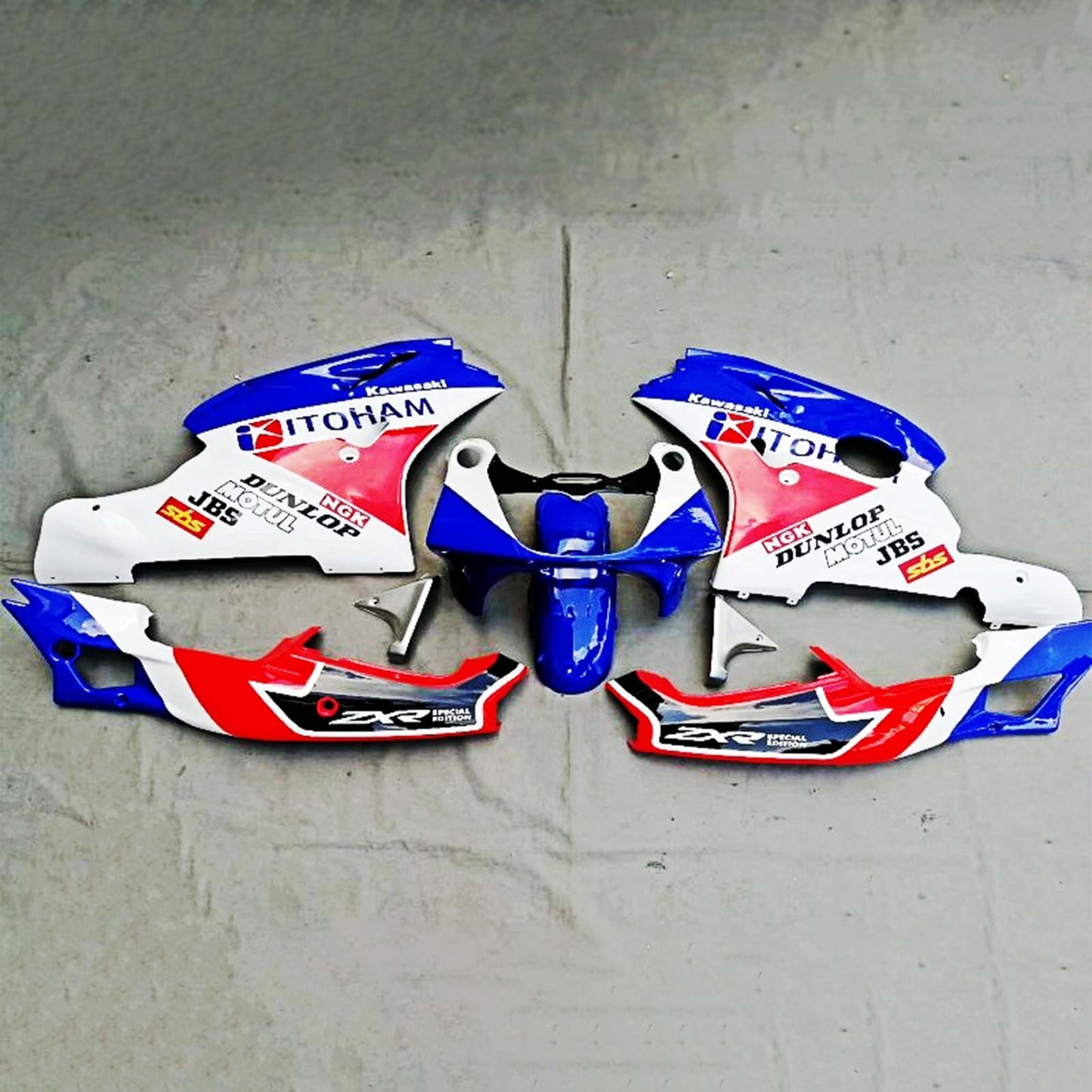 1992-1996 Kawasaki ZXR400 Fairing Kit Bodywork Plastic ABS