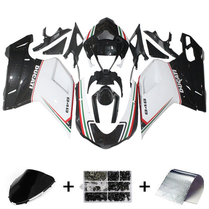 2007-2011 Ducati 1098 1198 848 Fairing Kit Bodywork ABS