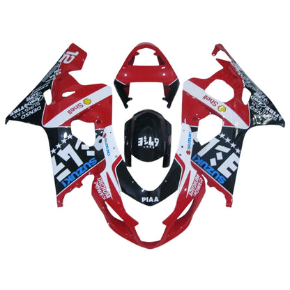 2004-2005 Suzuki GSXR 600/750 K4 Fairing Kit Bodywork Plastic ABS