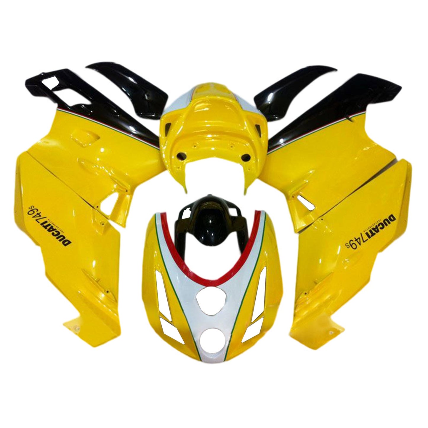 2003 2004 Ducati 999 749 Fairing Kit Bodywork ABS