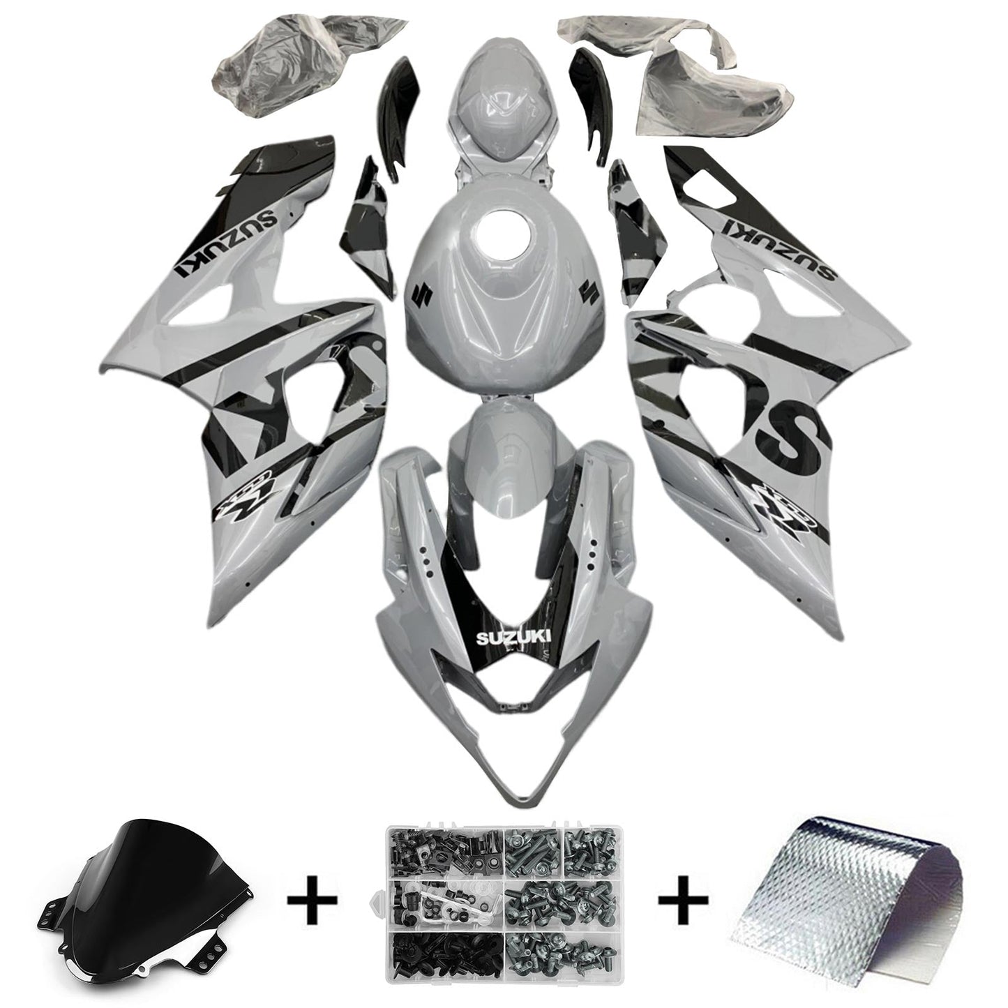 2005-2006 Suzuki GSXR1000 K5 Fairing Kit Bodywork Plastic ABS