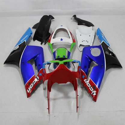 2003-2004 Kawasaki ZX6R 636 Fairing Kit Bodywork Plastic ABS