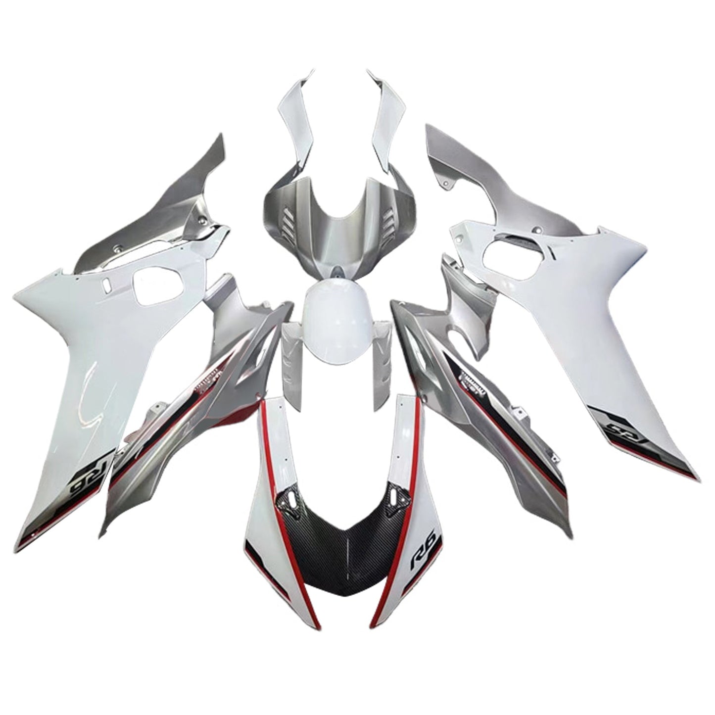 2017-2023 Yamaha YZF-R6 Fairing Kit Bodywork Plastic ABS