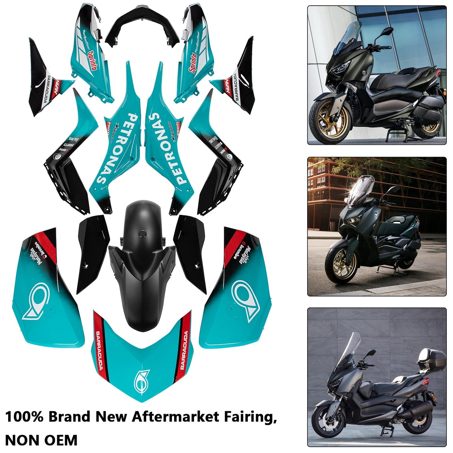2023-2024 Yamaha X-MAX 300 XMAX Fairing Kit