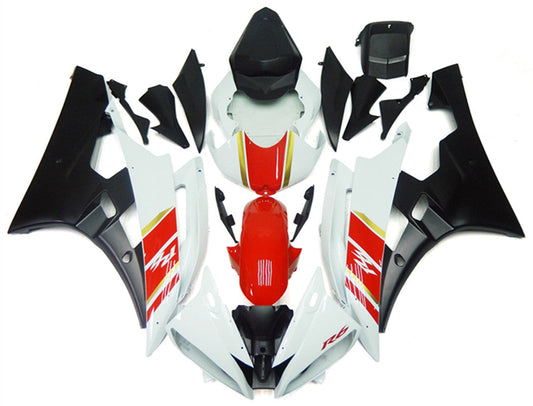 2006-2007 Yamaha YZF 600 R6 Fairing Kit Bodywork Plastic ABS