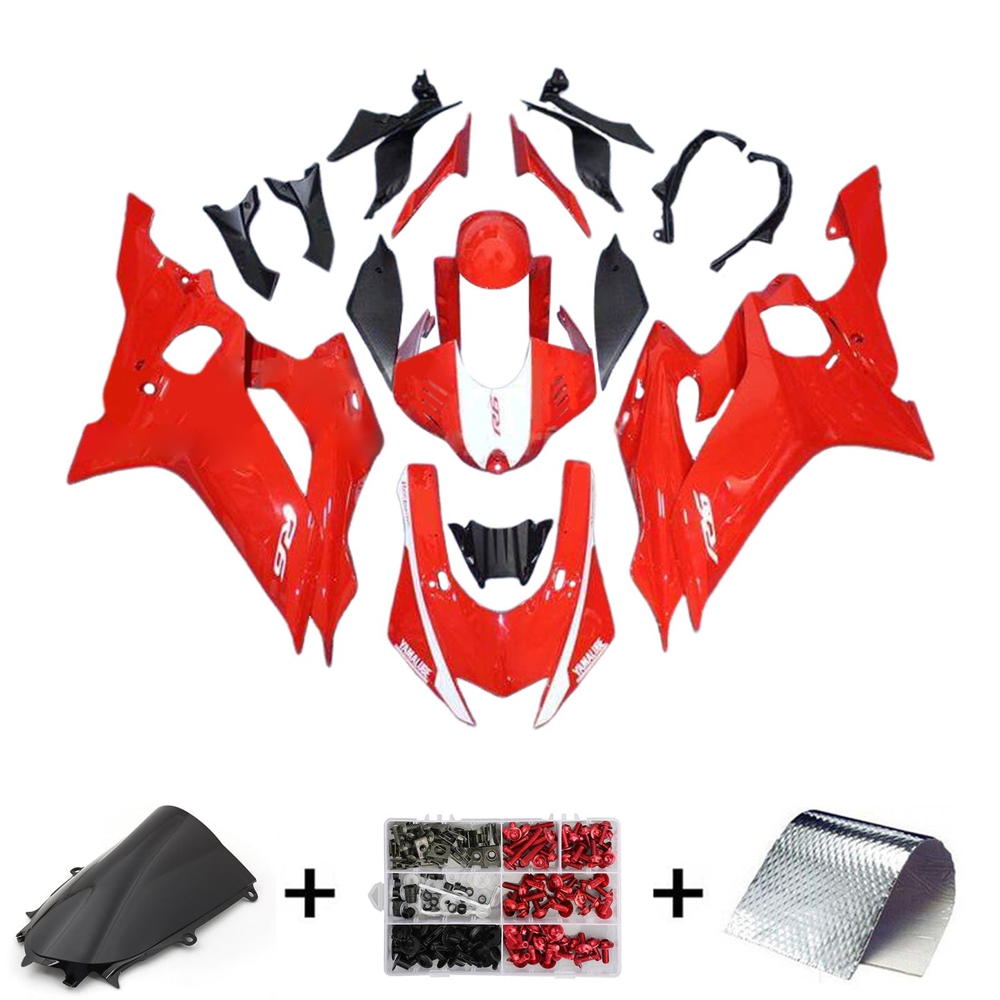 2017-2023 Yamaha YZF-R6 Fairing Kit Bodywork Plastic ABS