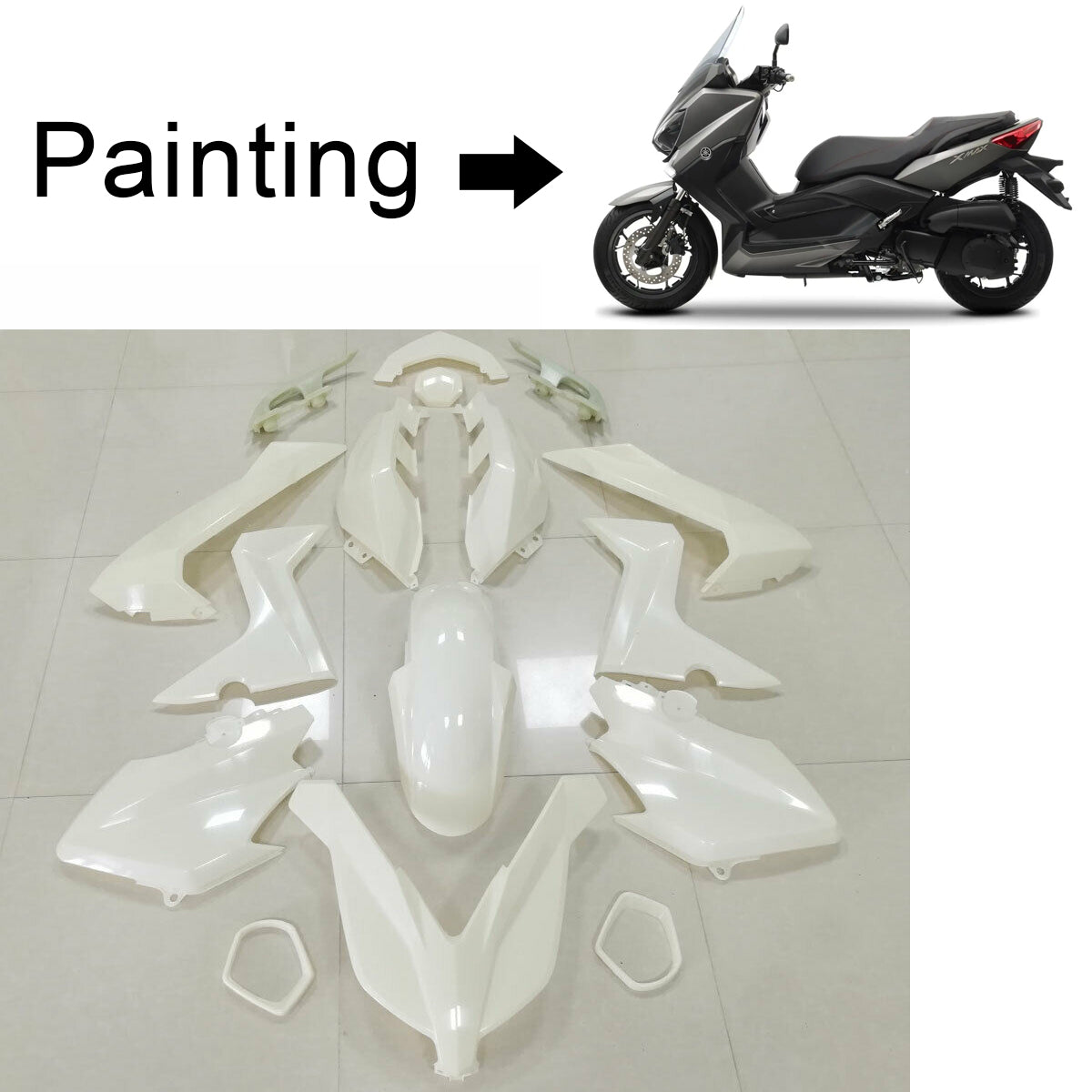 2013-2017 Yamaha XMAX400 XMAX250 Fairing Kit