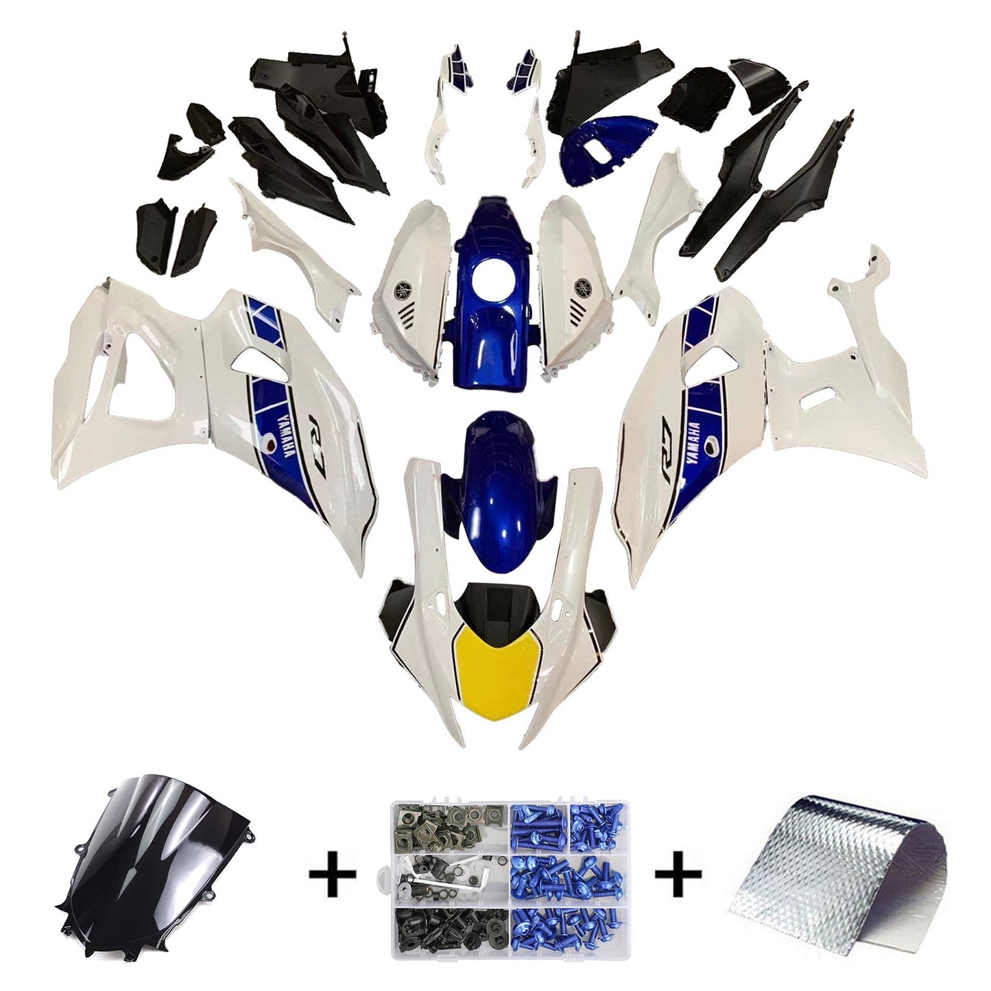 2021-2025 Yamaha YZF-R7 Fairing Kit Bodywork Plastic ABS