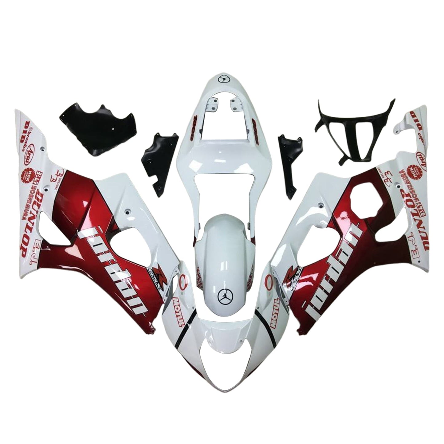 2003-2004 Suzuki GSXR1000 K3 Fairing Kit Bodywork Plastic ABS